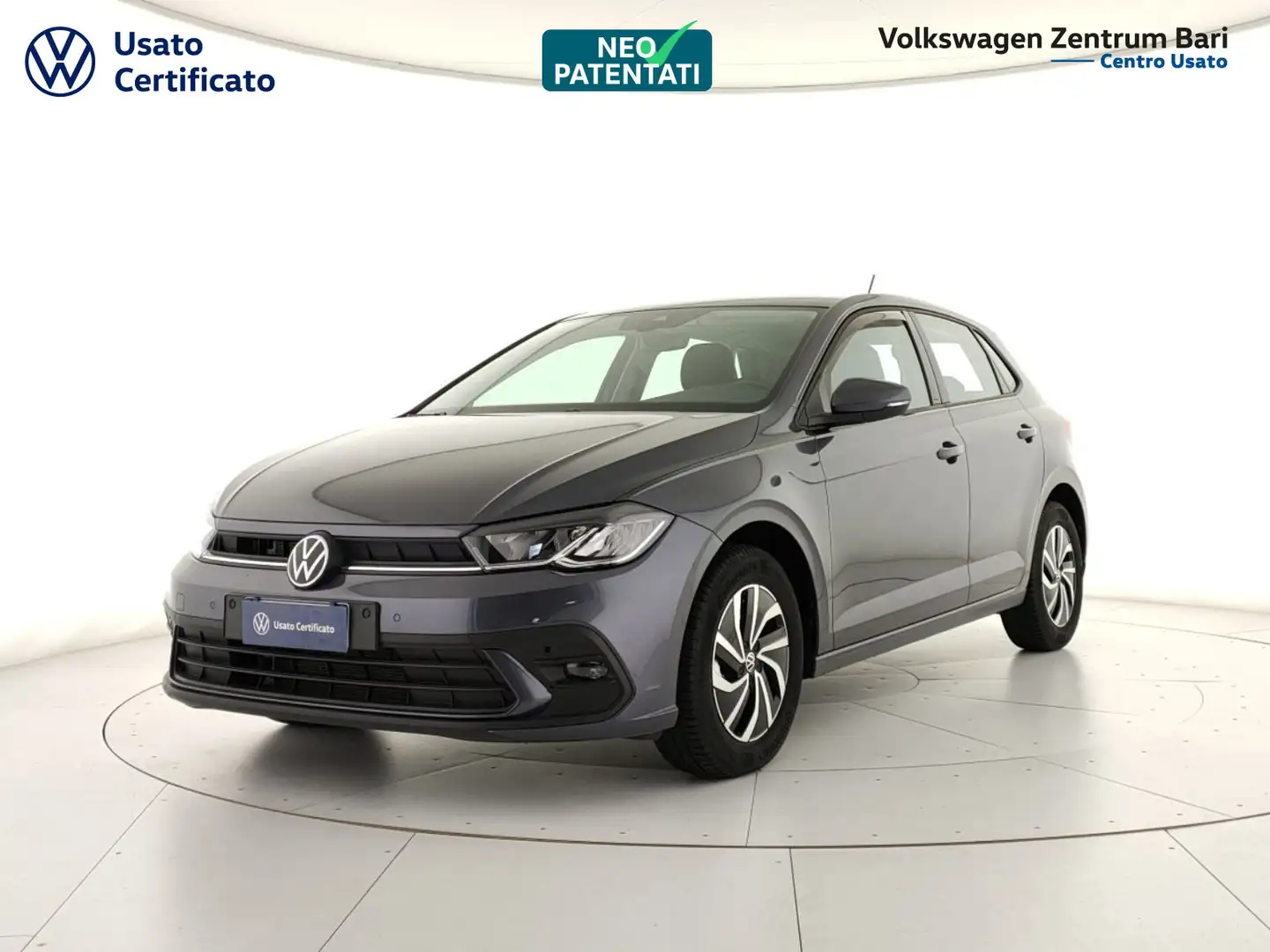 Volkswagen Polo 1.0 tsi life 95cv dsg Gris - 1