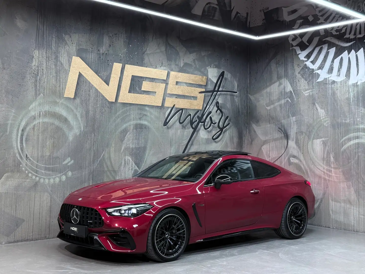 Mercedes-Benz CLE 53 AMG CLE53 AMG Coupe 4Matic+ ///AMG MANUFAKTUR *VOLL* Rot - 2