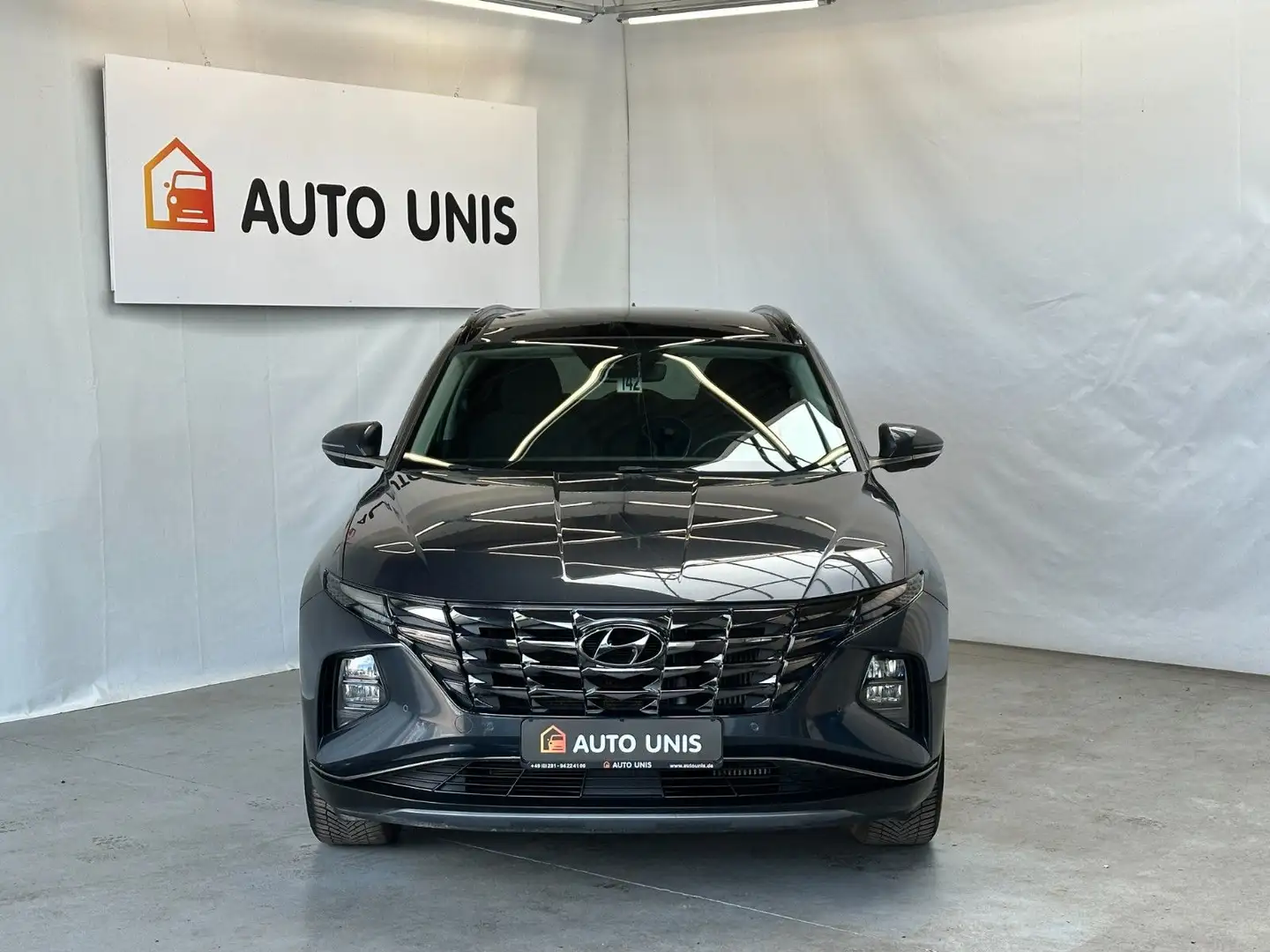Hyundai TUCSON Hybrid 48V*Kamera*Klima*Scheckheft*1.Hand Grijs - 2
