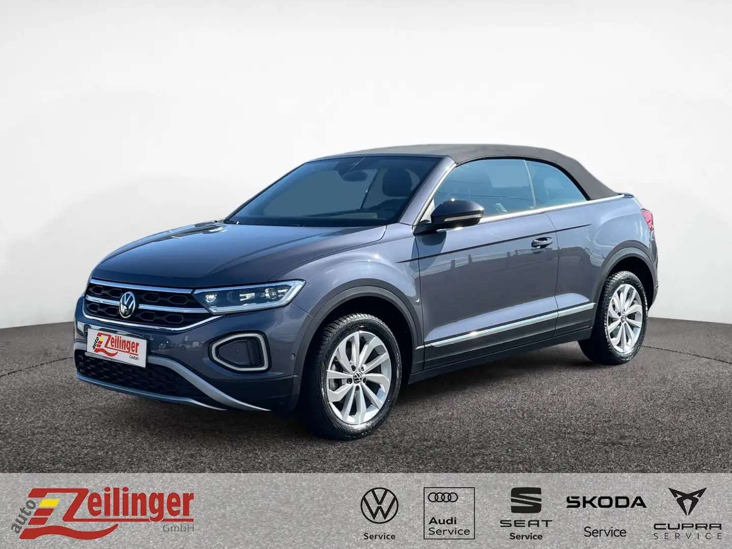 Volkswagen T-Roc Cabrio Style TSI|NAVI|ACC|LED-PLUS|KAMERA Grau - 1