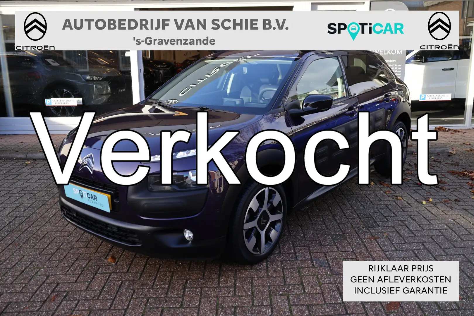 Citroen C4 Cactus PT 110 Shine Panoramadak | Trekhaak | Sensoren v+a Lila - 1