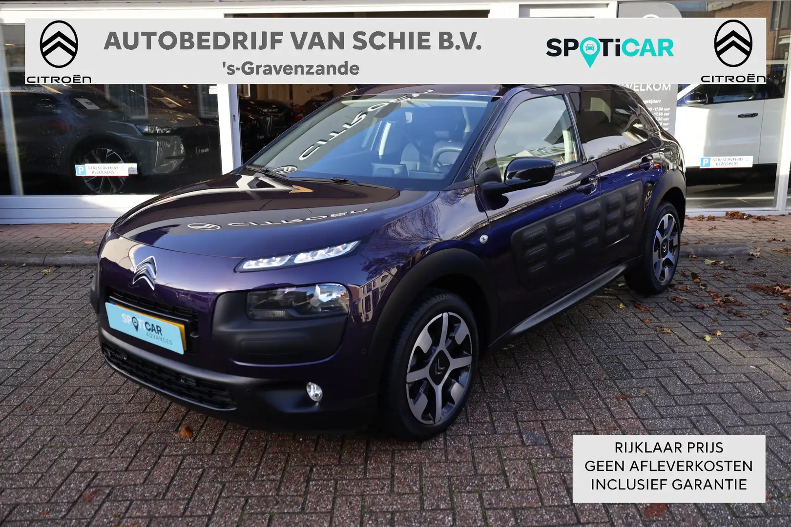 Citroen C4 Cactus PT 110 Shine Panoramadak | Trekhaak | Sensoren v+a Mauve - 1