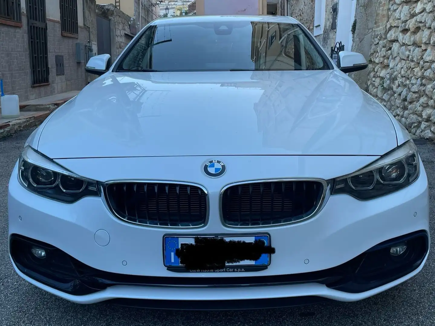 BMW 425 Serie 4 F36 2017 Gran Coupe 425d Sport auto Weiß - 1