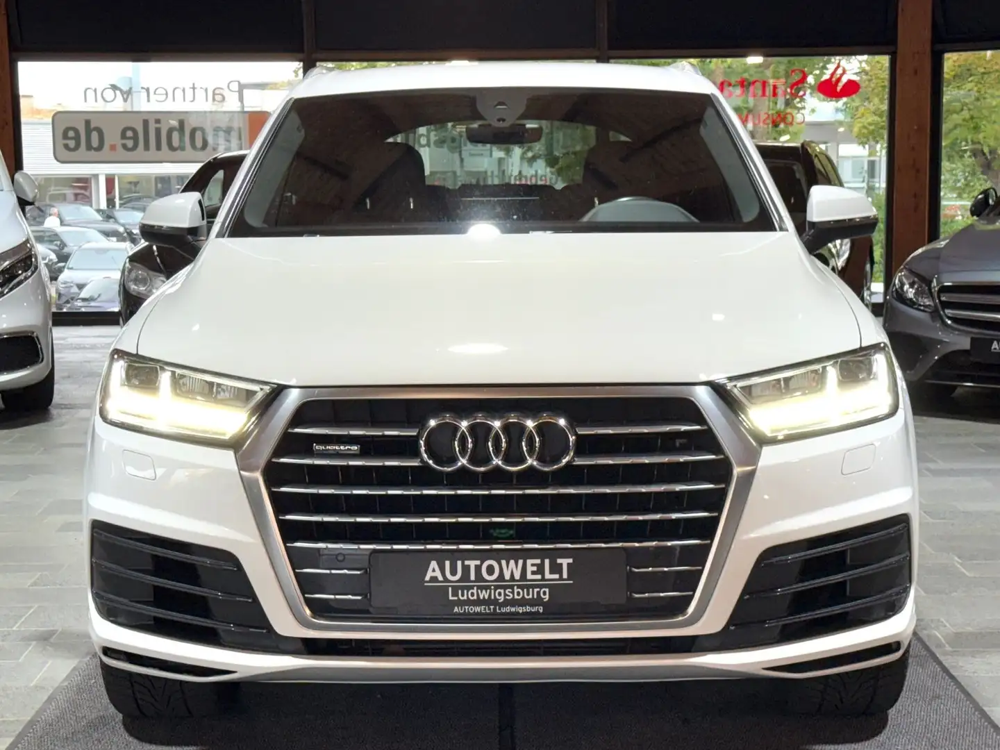 Audi Q7 3.0 TDI quattro S-Line Selection Blanc - 2