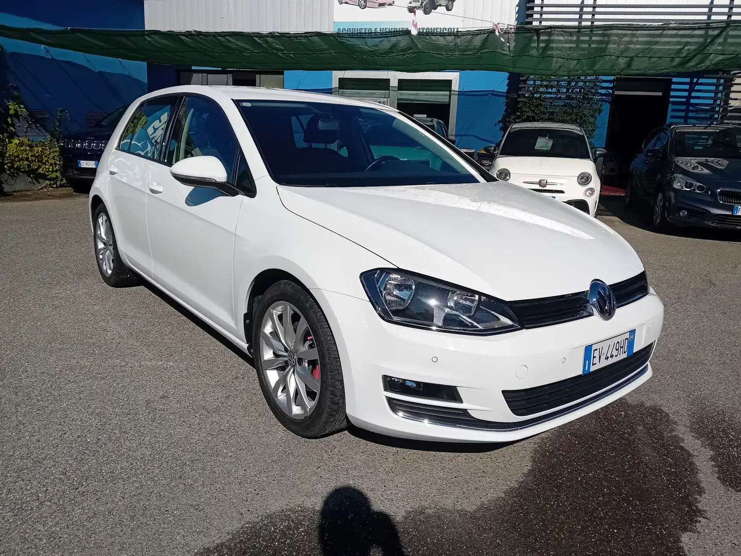 Volkswagen Golf Golf VII 2013 5p 2.0 tdi Highline 4motion 150cv Bianco - 2