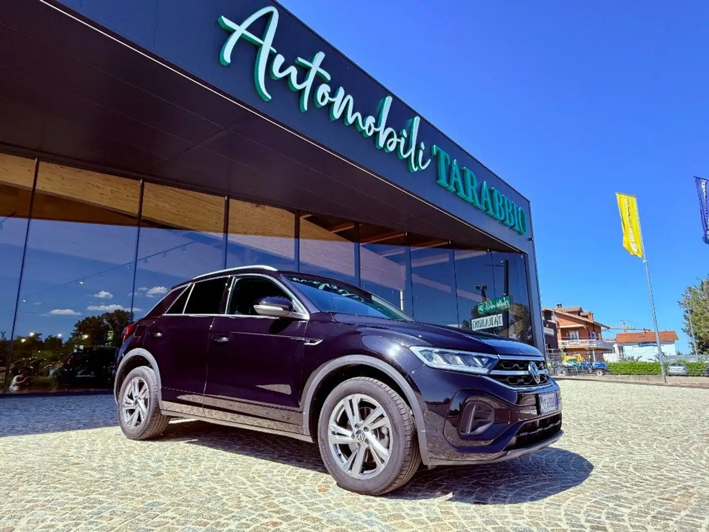 Volkswagen T-Roc 150CV - UNIPRO - KM 45.000 - R LINE - PROMO FINANZ Nero - 1
