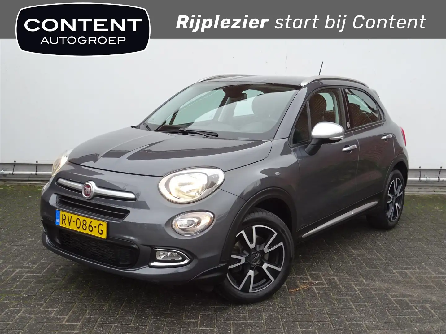 Fiat 500X 1.4 Turbo MultiAir 16V 140pk Mirror Gris - 1