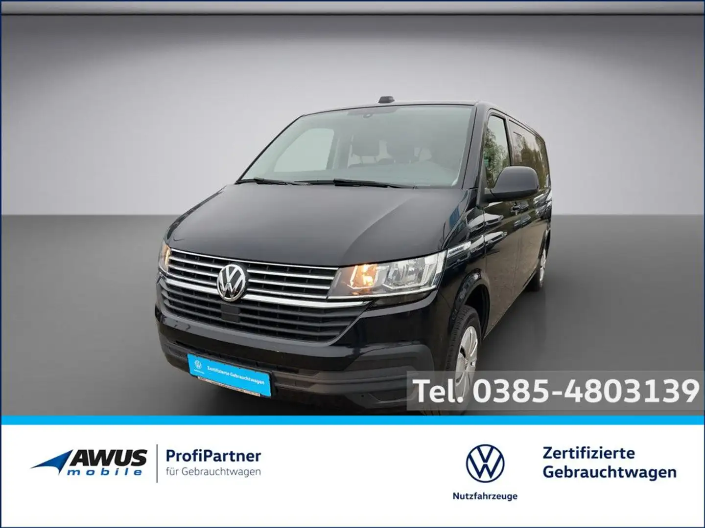 Volkswagen T6 Caravelle T6.1 Caravelle CL 2.0TDI 110kW DSG LR Negro - 1