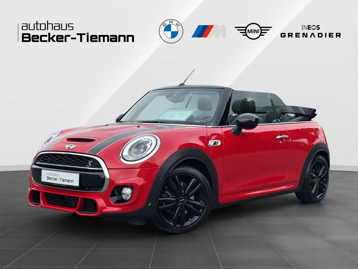 MINI Cooper S Cabrio Cooper S Cabrio JCW Trim | Navi Prof. | HK HiFi | Rot - 1