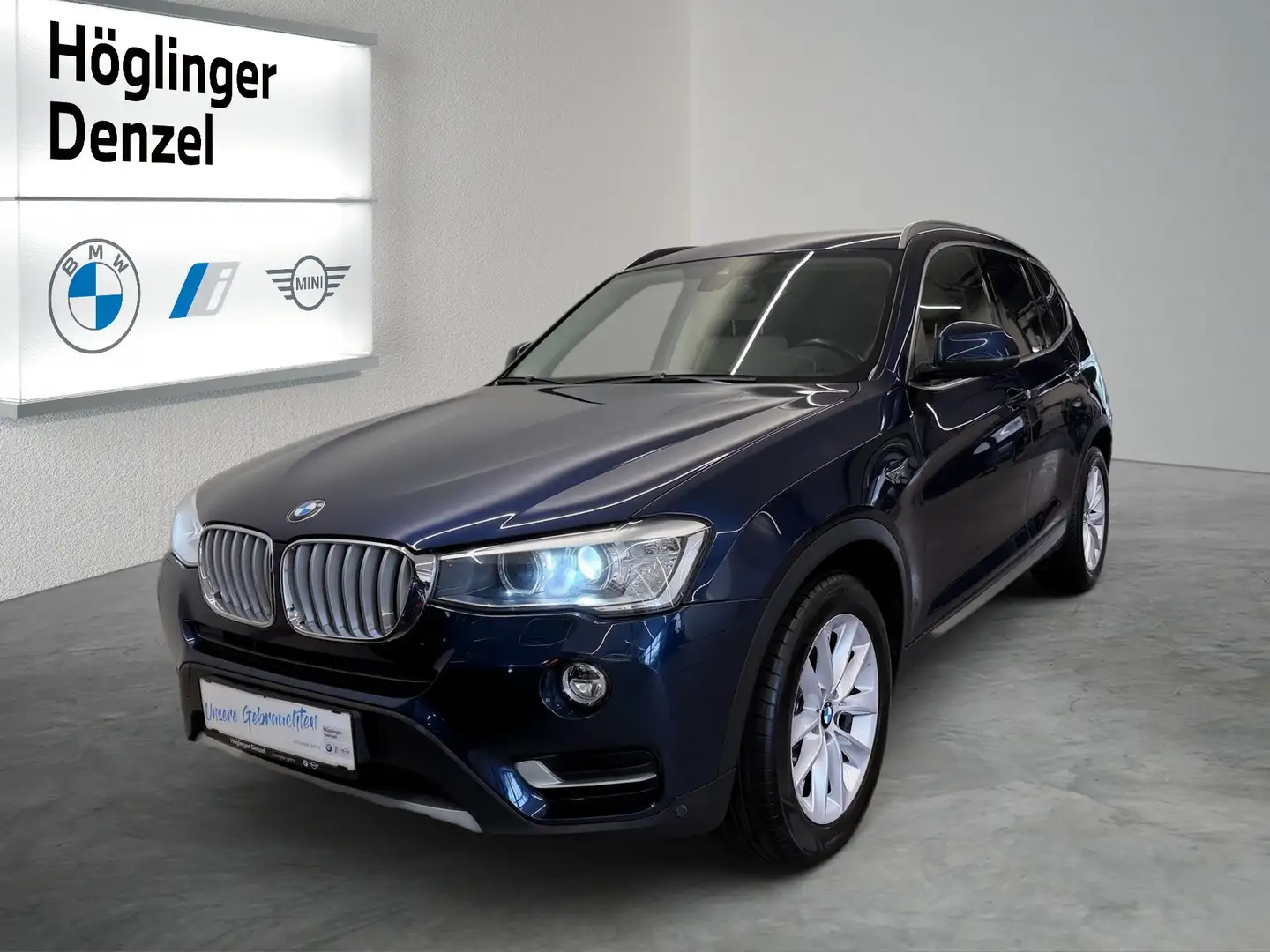 BMW X3 xDrive20d Blau - 1