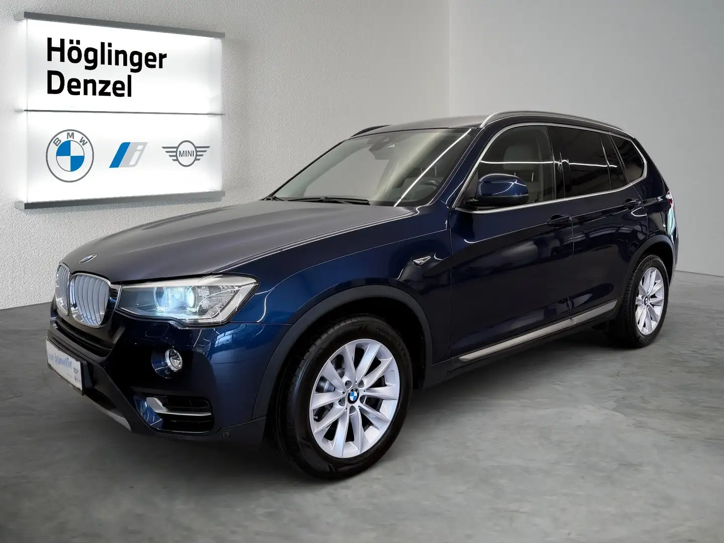 BMW X3 xDrive20d Blau - 2