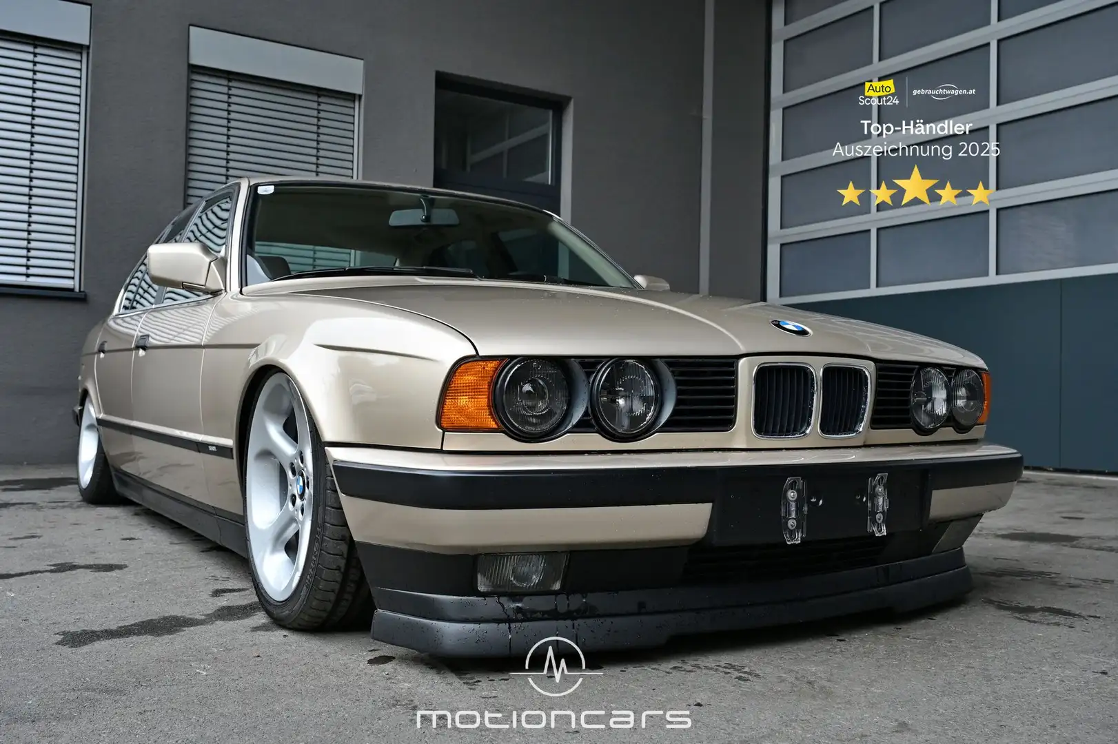 BMW 520 i Pickerl NEU Gelb - 1