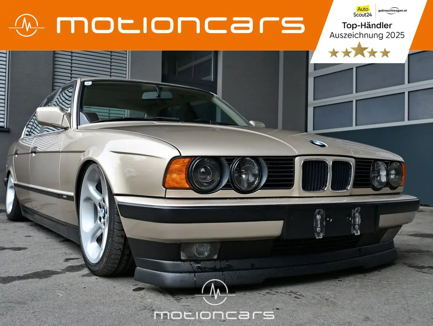BMW 520 i Pickerl NEU Gelb - 1