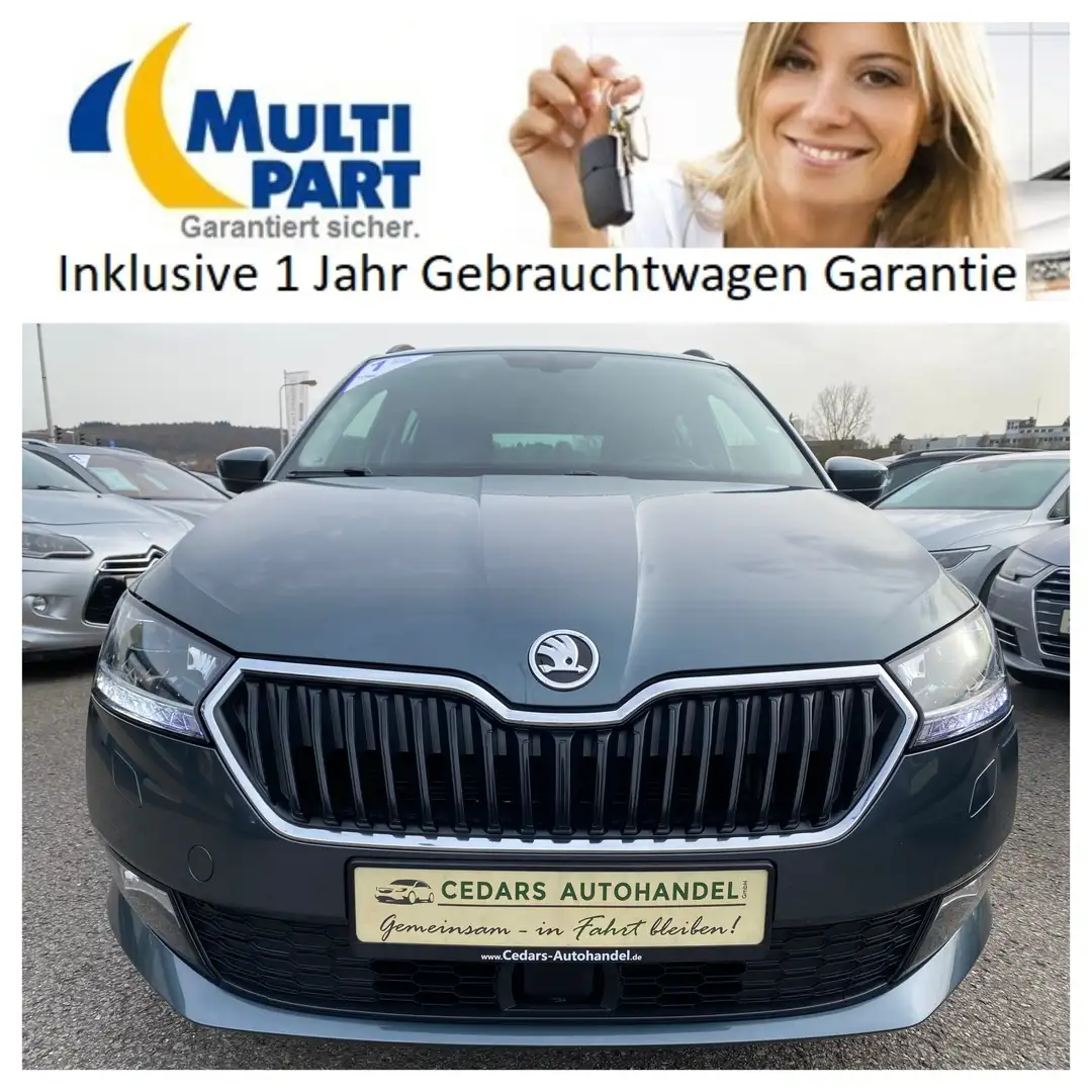 Skoda Fabia Combi 1.0 TSI Style LED Carplay Kamera Berg-Assist Grau - 2