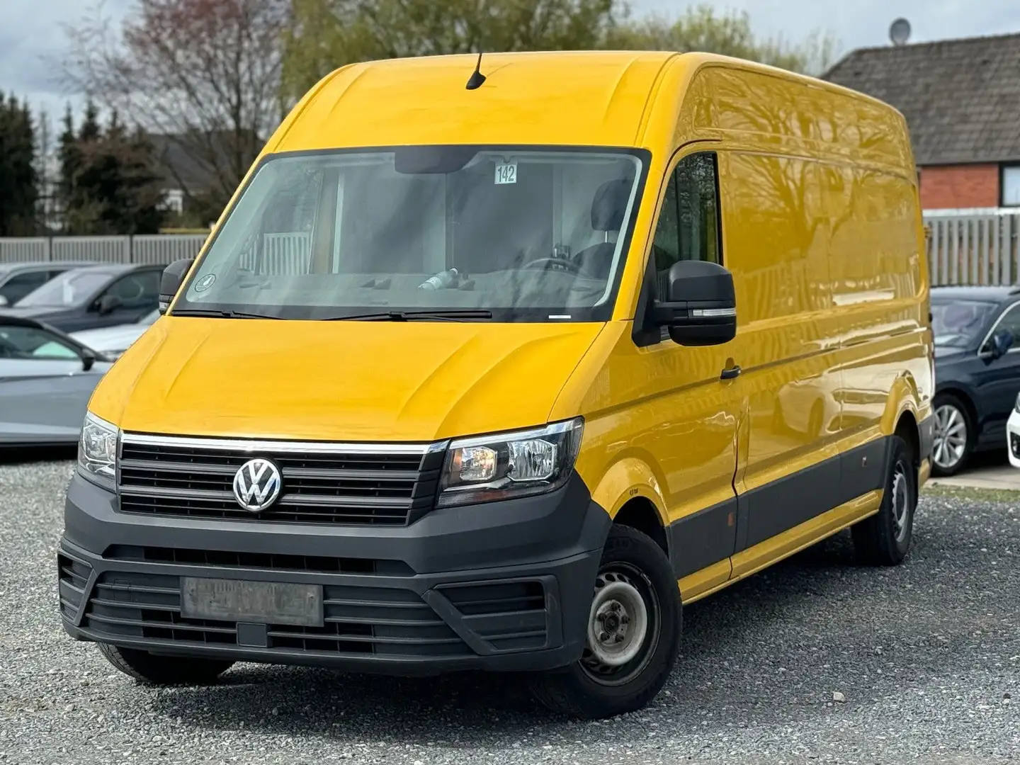 Volkswagen Crafter Kasten Kasten 35 lang Hochdach FWD Gelb - 1