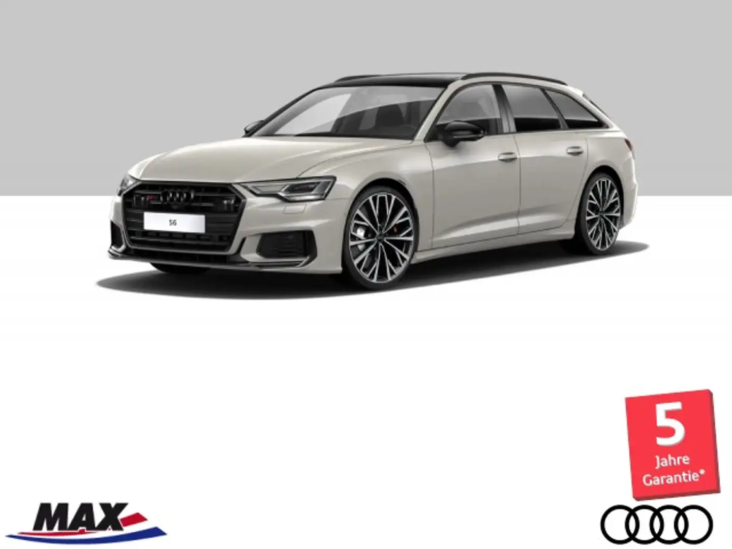 Audi S6 TDI LUFT+B&O+TV+HUD+AHK+PANO+STHZG+ALLR Бежевий - 1