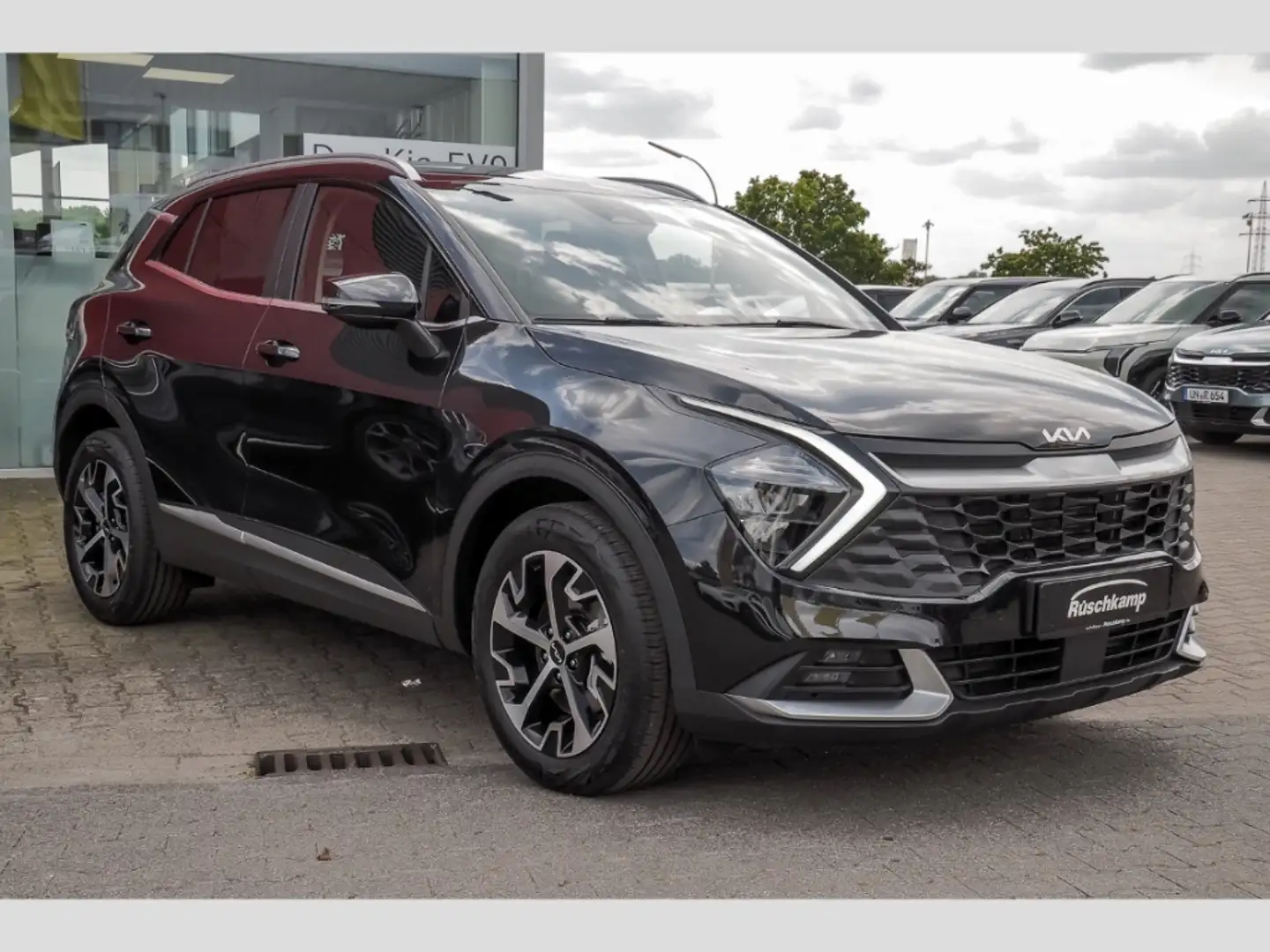 Kia Sportage 1.6T-GDI 48V Ultimate Edition Leder Navi PDC SHZ v Schwarz - 2