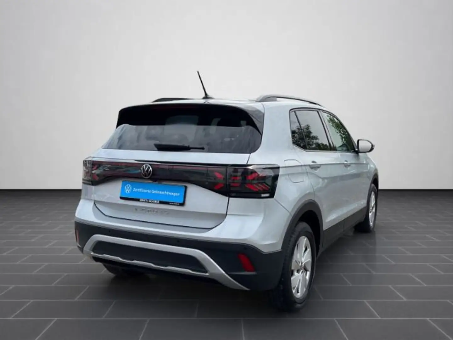 Volkswagen T-Cross 1.0 TSI Life IQ+ACC+Kamera+App+Climatr+S Silber - 2