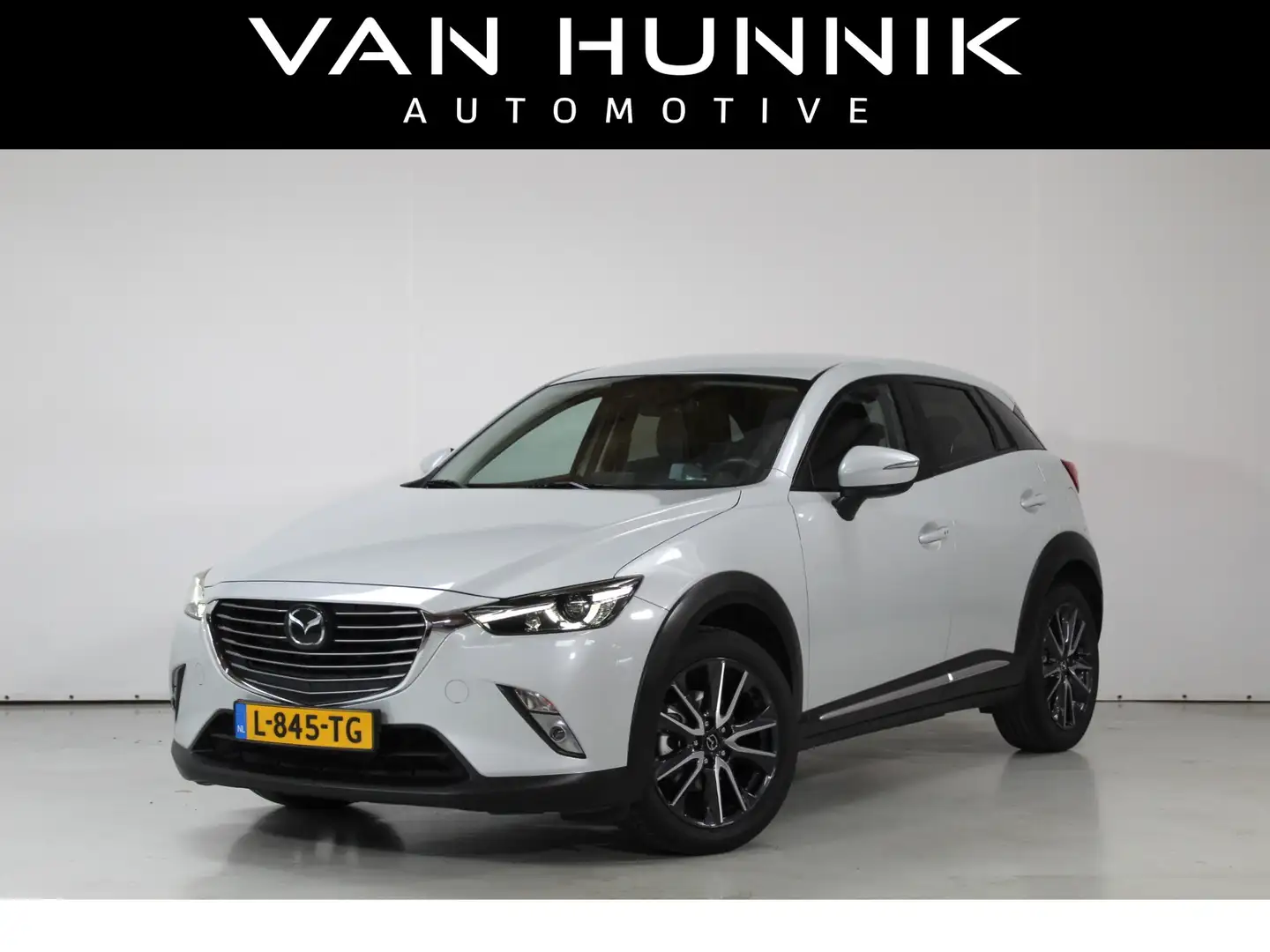 Mazda CX-3 2.0 SAG 150 GT-M 4WD | Cam | Hud | Acc | Stoel + S Weiß - 1