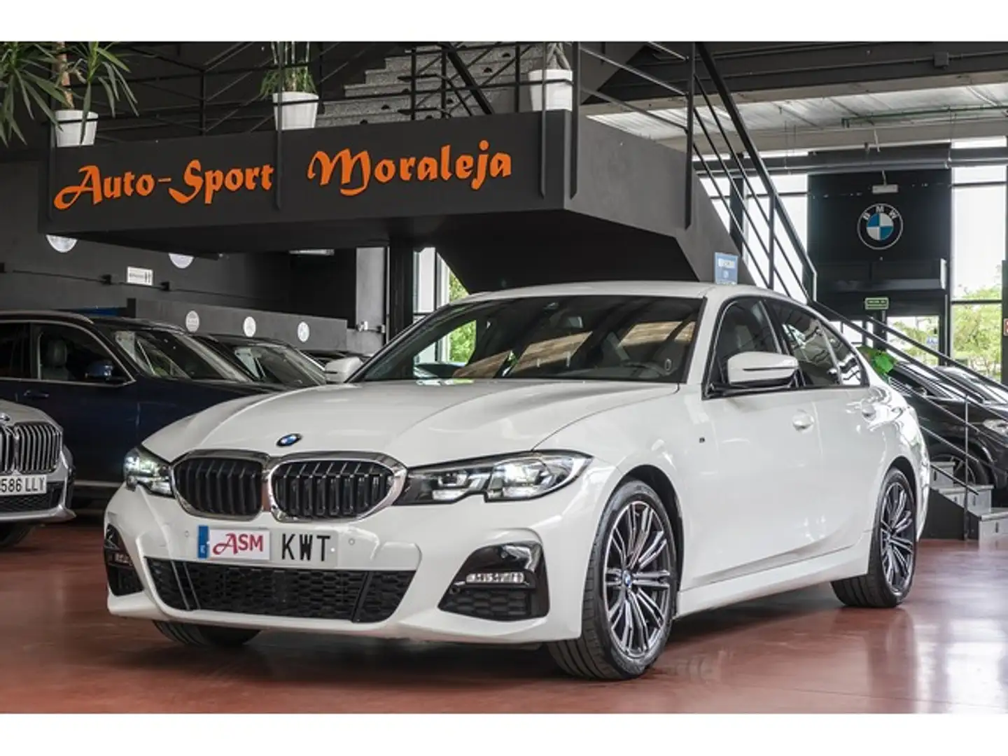 BMW 320 320dA Blanc - 1