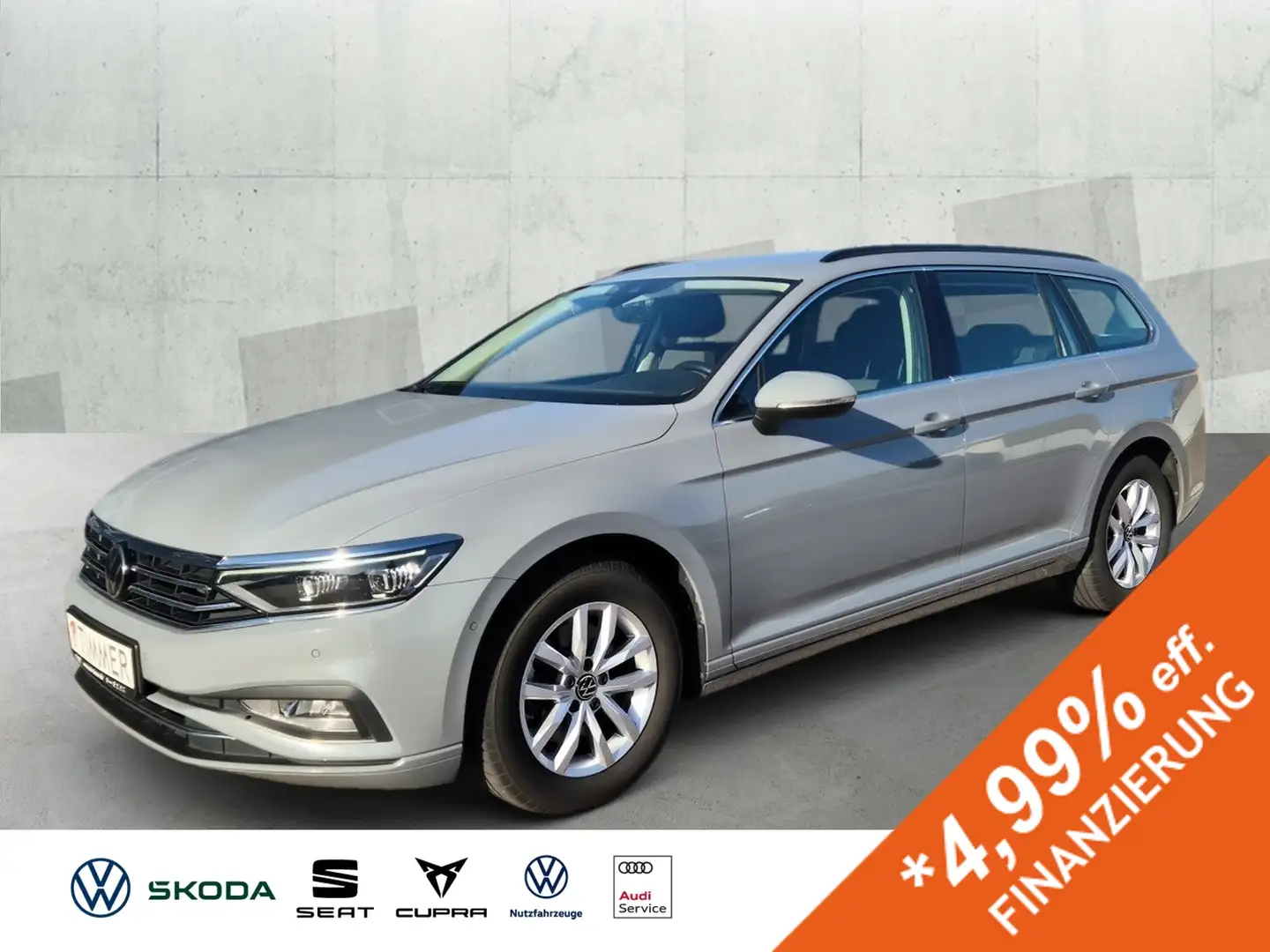 Volkswagen Passat Variant 2.0 TDI DSG BUSINESS *IQ.LIGHT *ACC *RKAM *VIRTUA Grau - 1