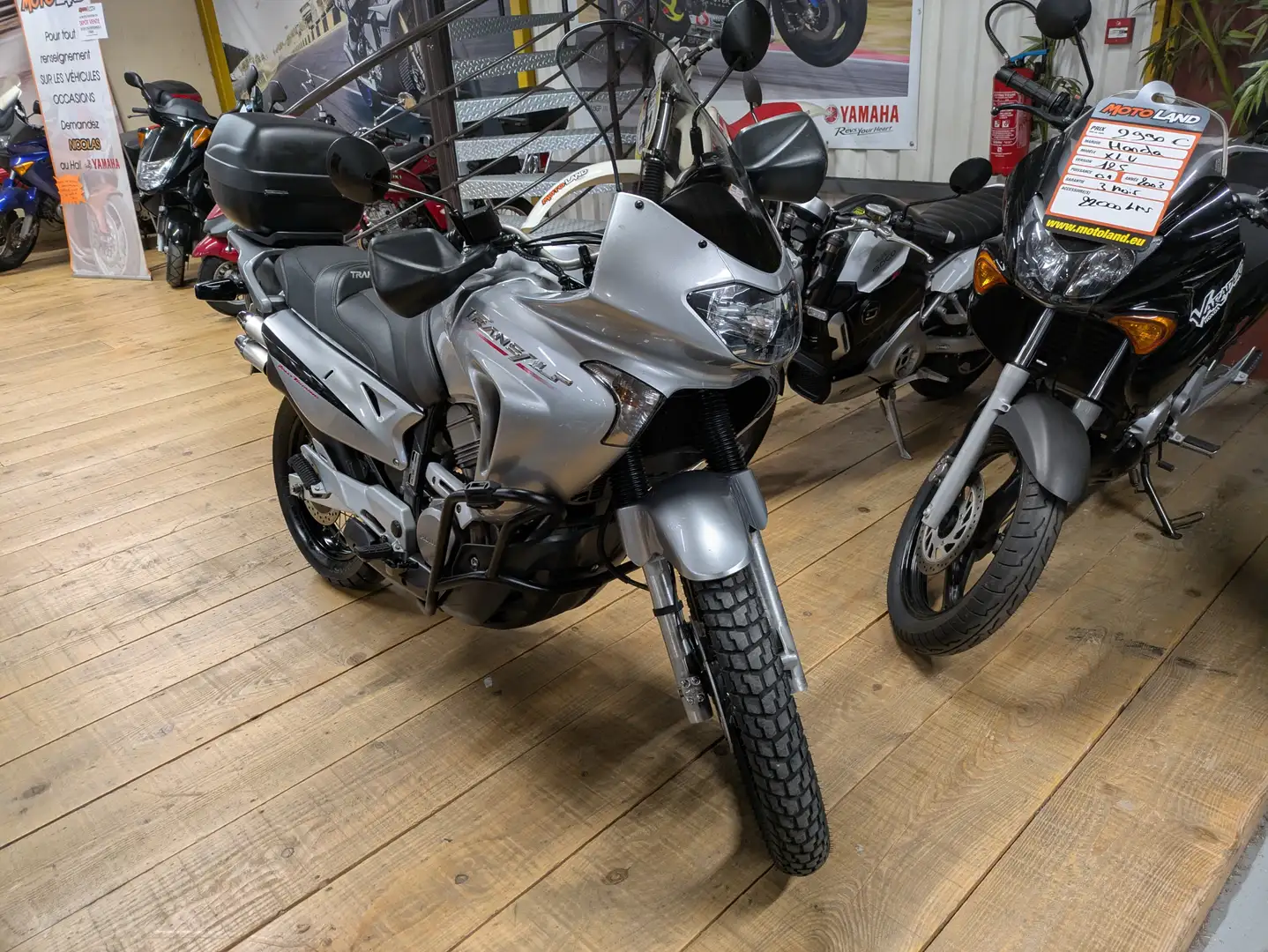 Honda Transalp Gris - 1