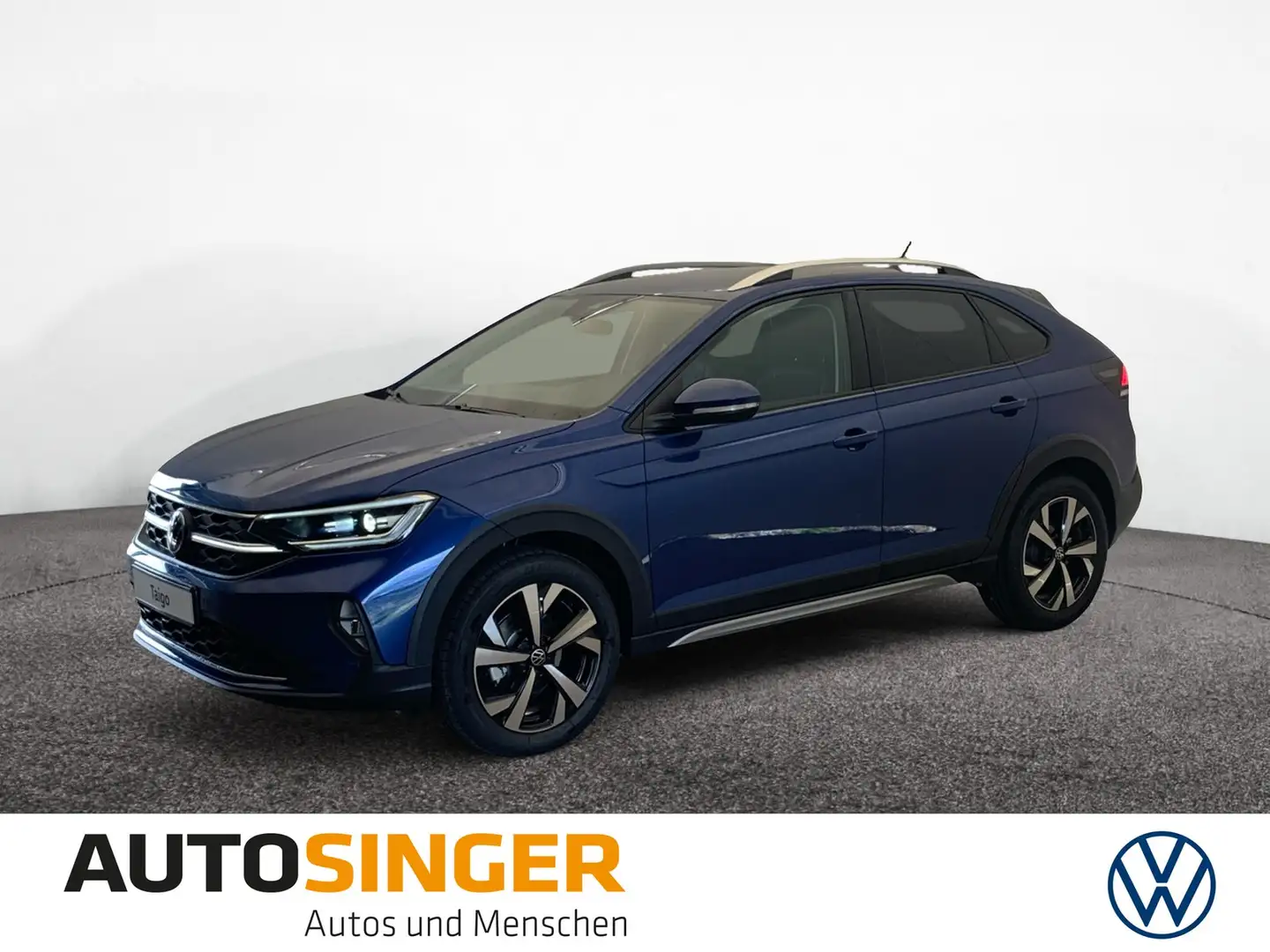 Volkswagen Taigo Style 1.0 TSI DSG *ACC*CAM*NAV*AHK*MATRIX Bleu - 1