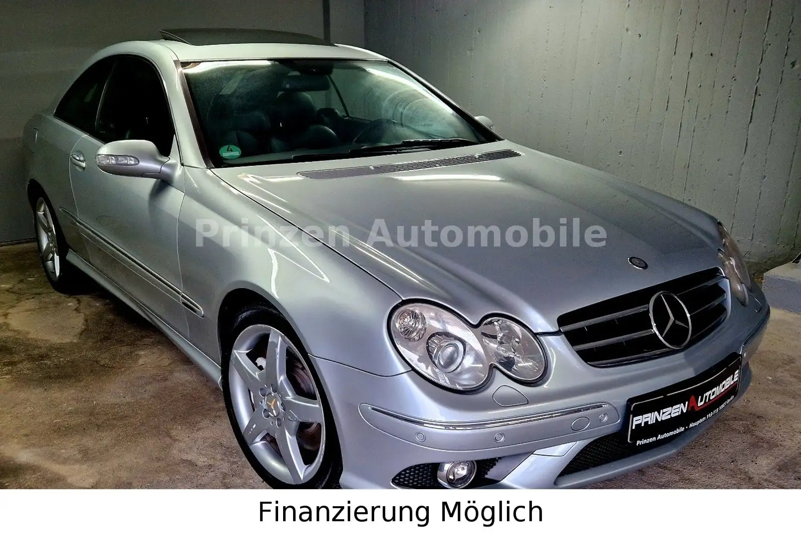 Mercedes-Benz CLK 500 AMG EVOLUTION 1-HAND KEYLESS DISTRONIC Silber - 1