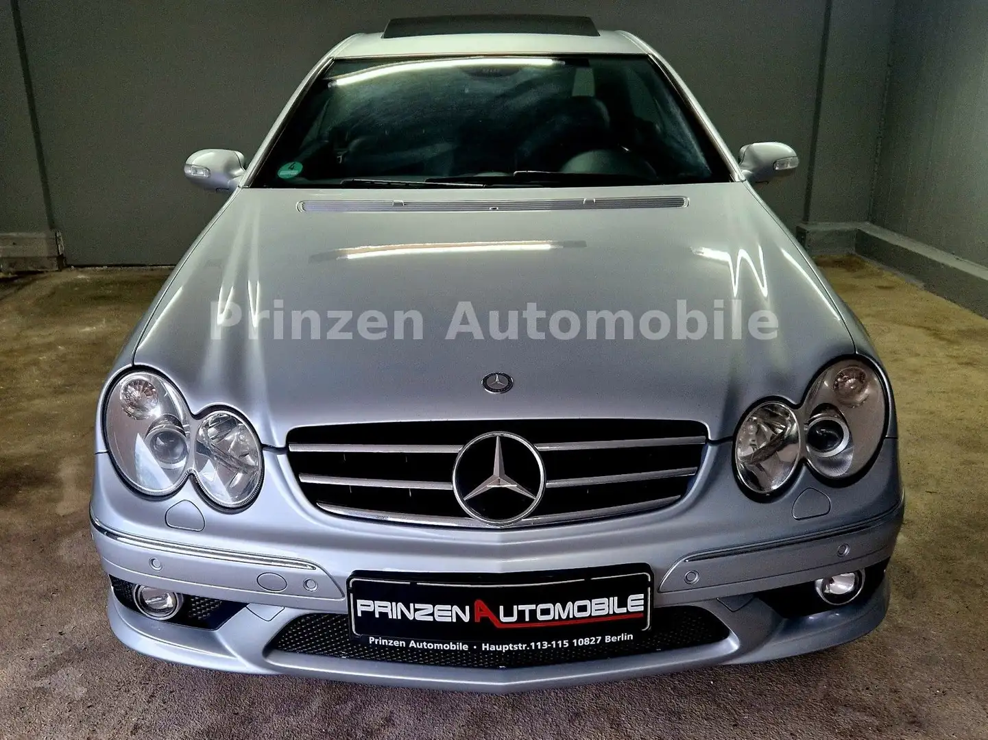 Mercedes-Benz CLK 500 AMG EVOLUTION 1-HAND KEYLESS DISTRONIC Silber - 2
