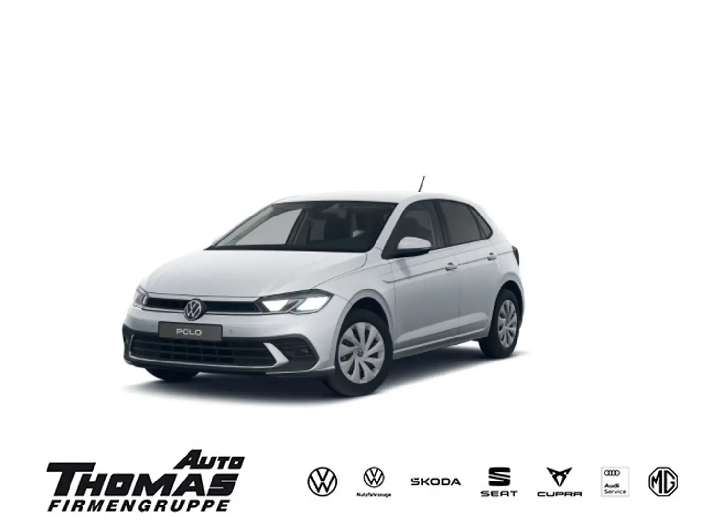 Volkswagen Polo Life 1,0 l TSI 7-GANG DSG*AC*NAV*SHZG*LED* Silber - 1