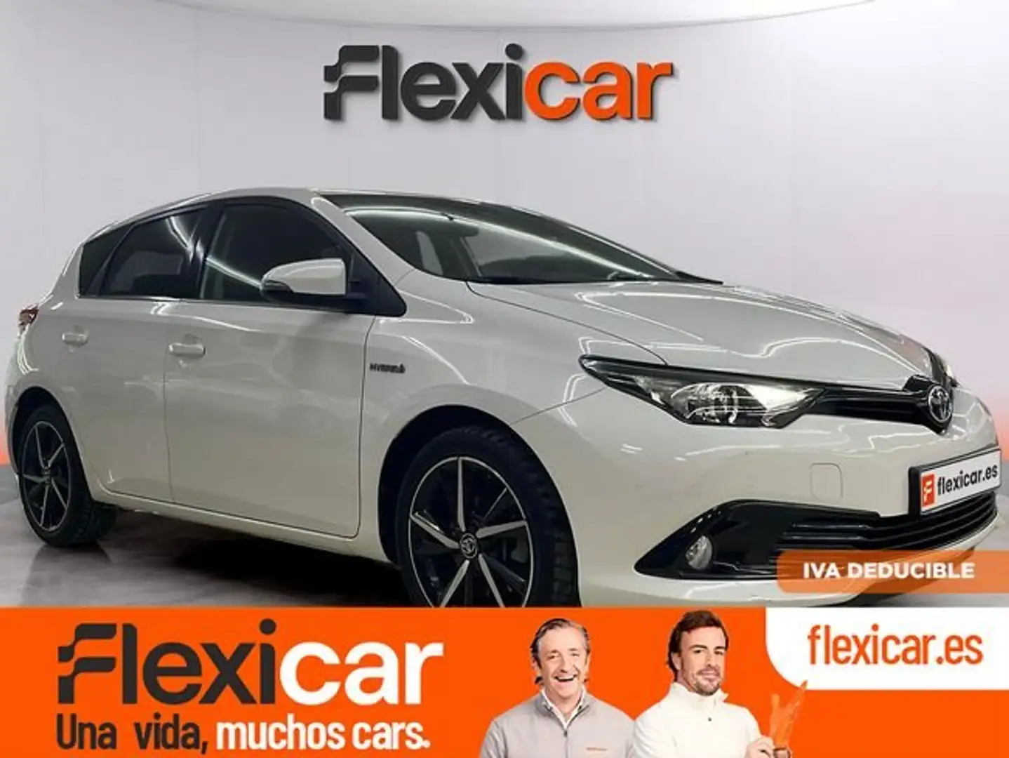 Toyota Auris hybrid 140H Feel! Edition Blanc - 1