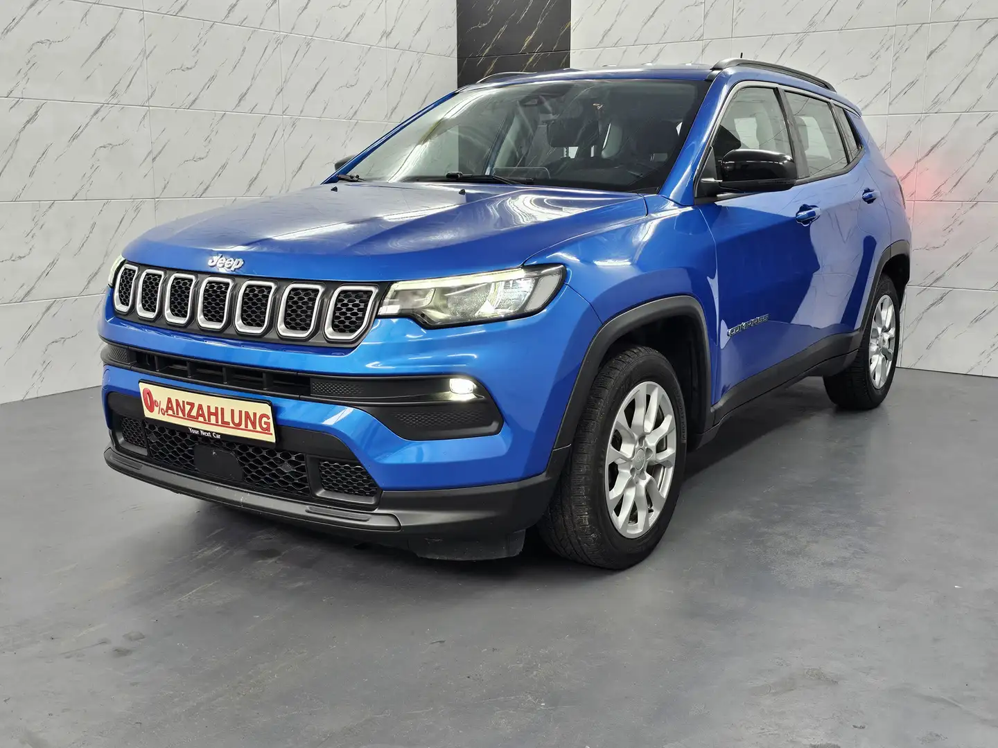 Jeep Compass Longitude+LED+Kamera+Temp+Winter-Paket Bleu - 1