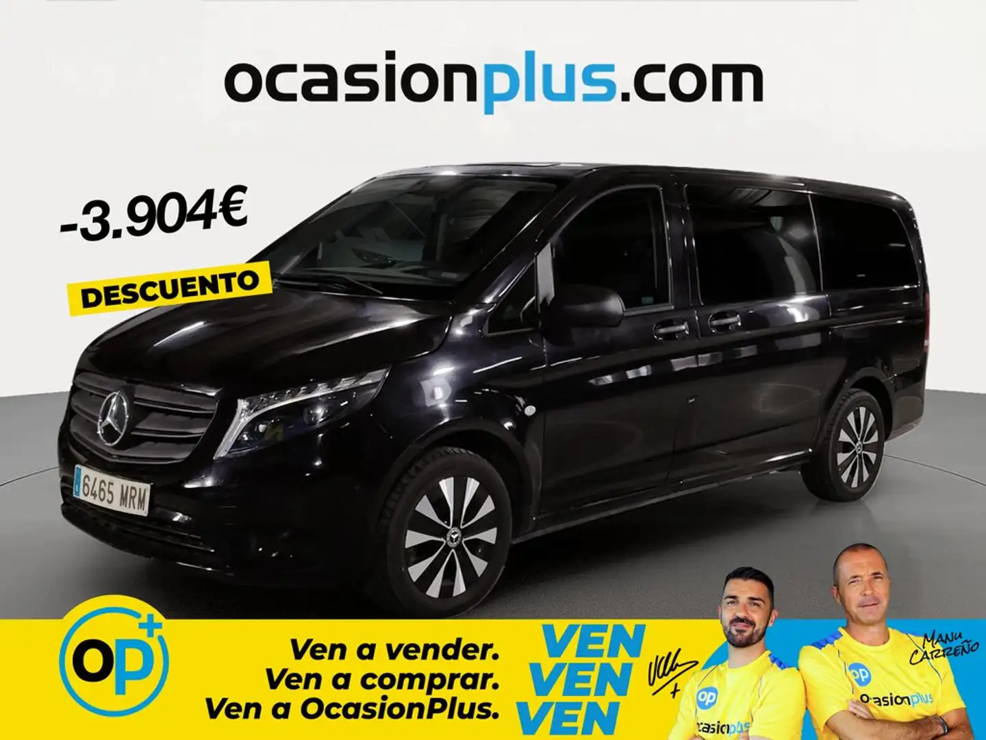 Mercedes-Benz Vito Tourer 116 CDI Pro Larga 9G-Tronic Negro - 1