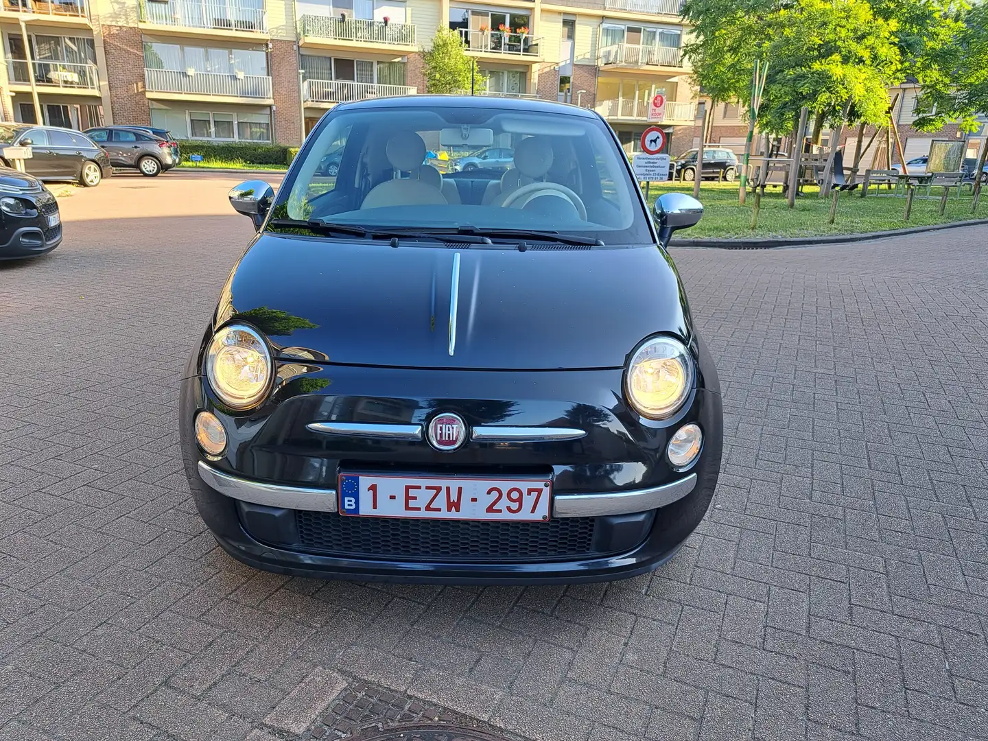 Fiat 500 500 1.2 Pop-Star Zwart - 2