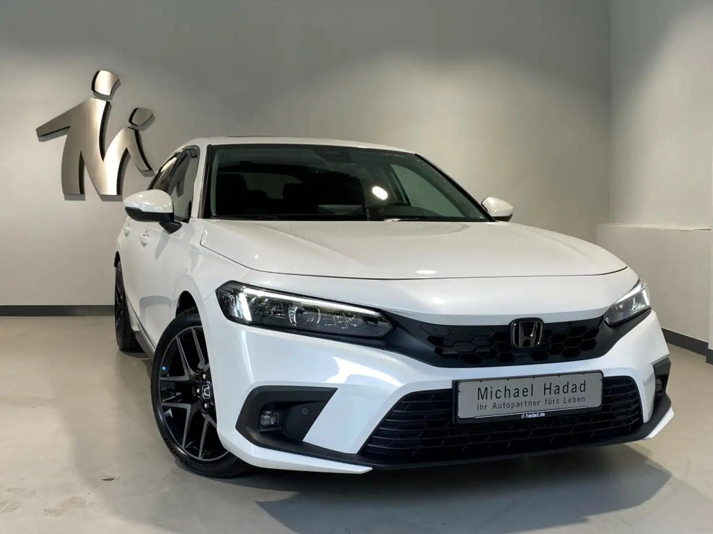 Honda Civic 2.0 e:HEV Hybrid ADVANCE Prem.-Illu-Paket Blanc - 1