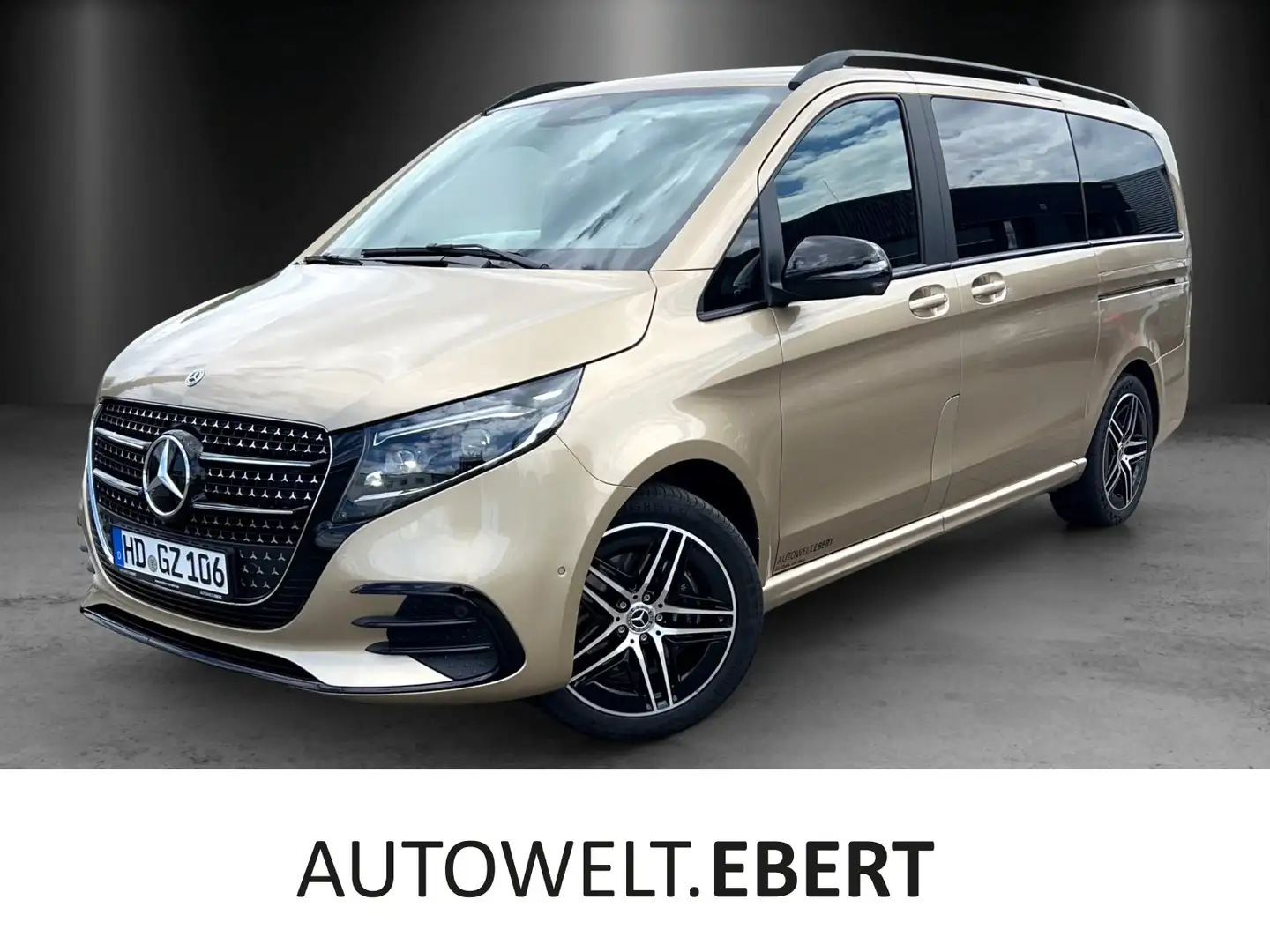 Mercedes-Benz V 250 d AVANTGARDE Lang AMG Night 360 Grad AHK Or - 1