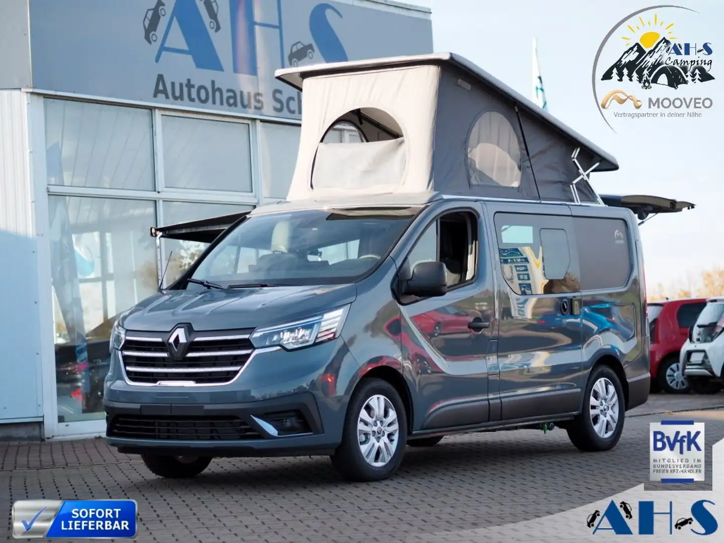 Mooveo Campervan 2 ,150PS, Navi ,Solar, Markise Grau - 1