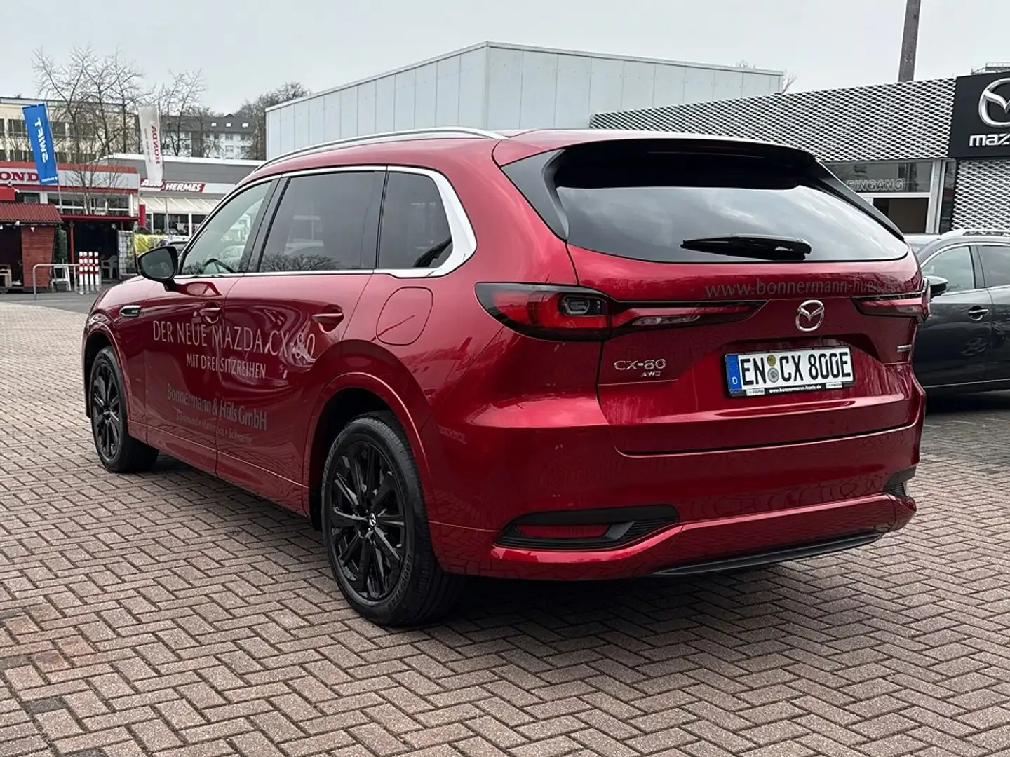 Mazda CX-80 2.5 AWD PHEV Homura Plus 6 Sitzer Rojo - 2