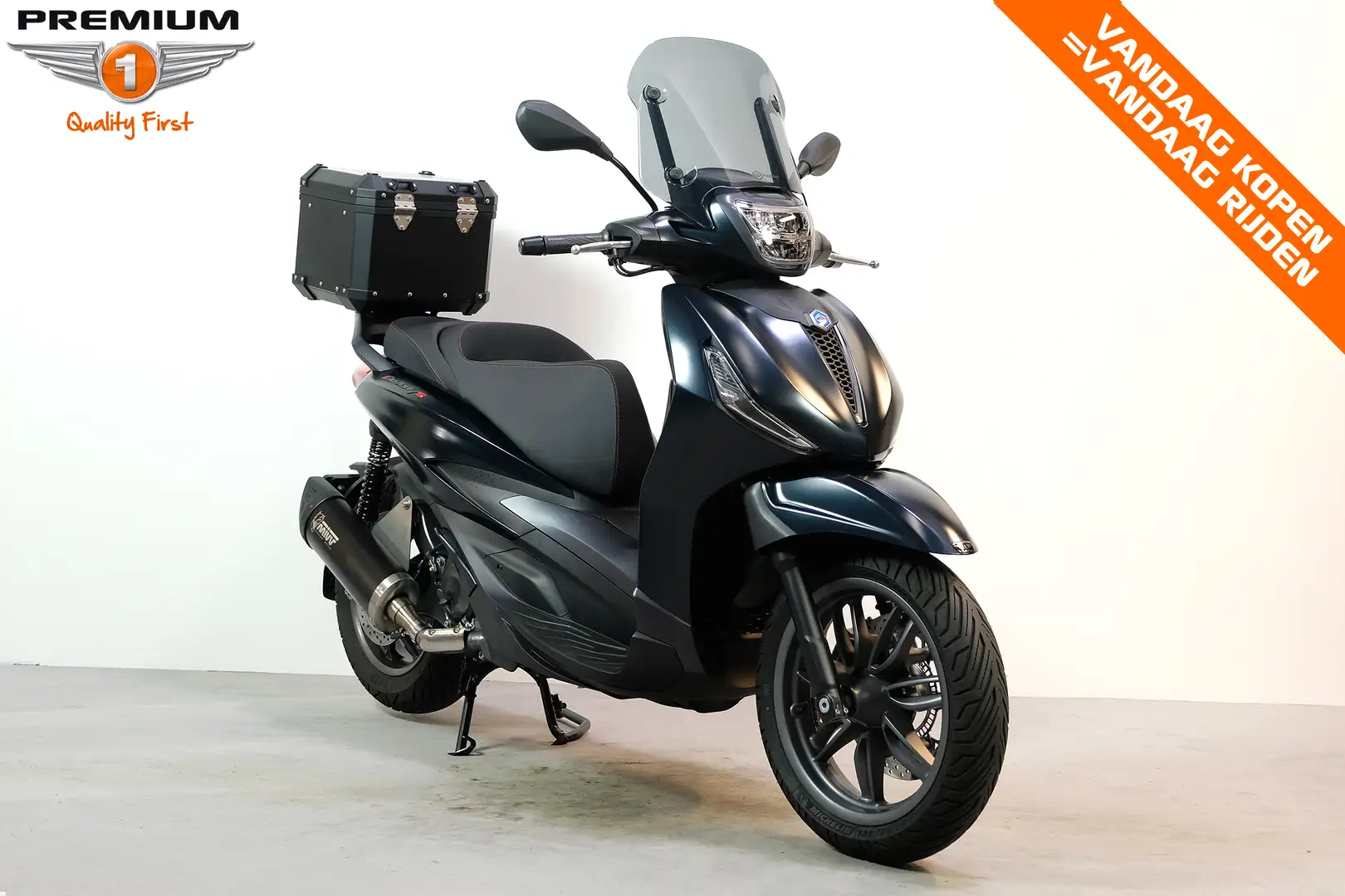 Piaggio Beverly 400 S Blauw - 2