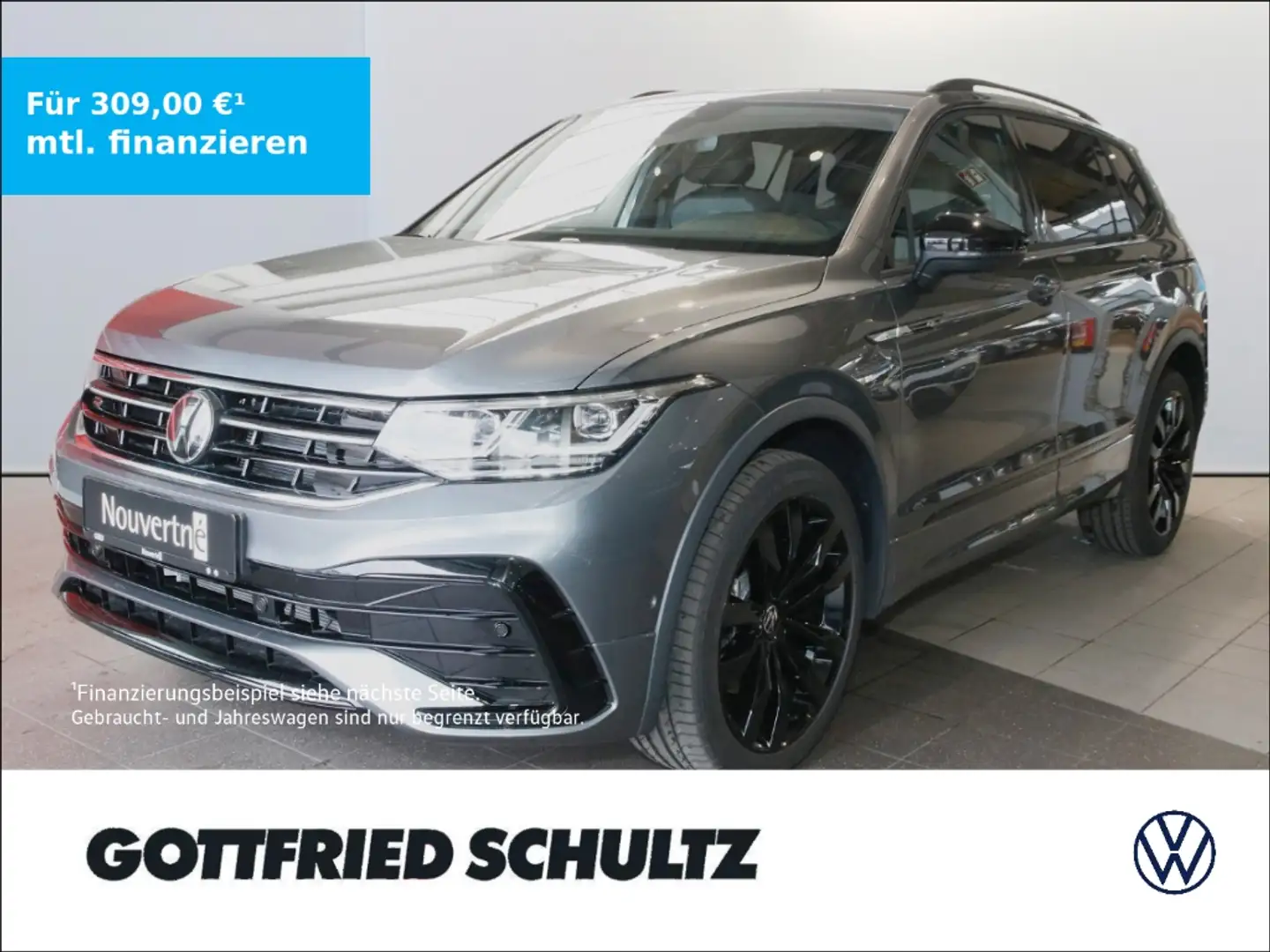 Volkswagen Tiguan Allspace R-Line 4Motion Grau - 1