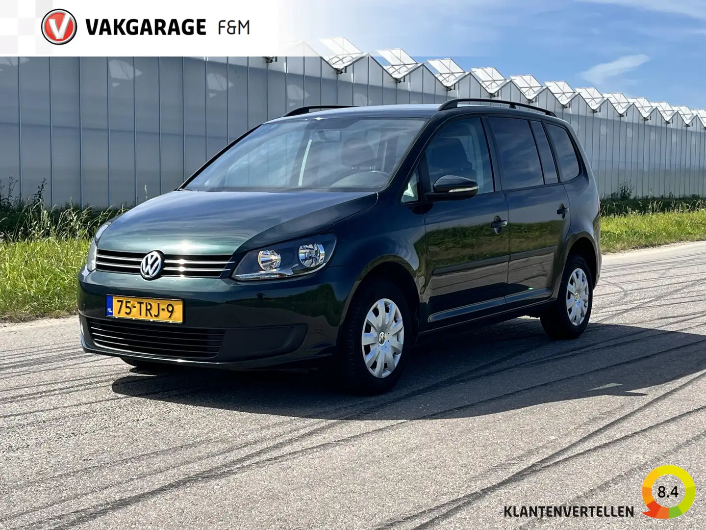 Volkswagen Touran 1.2 TSI Trendline BlueMotion Groen - 1