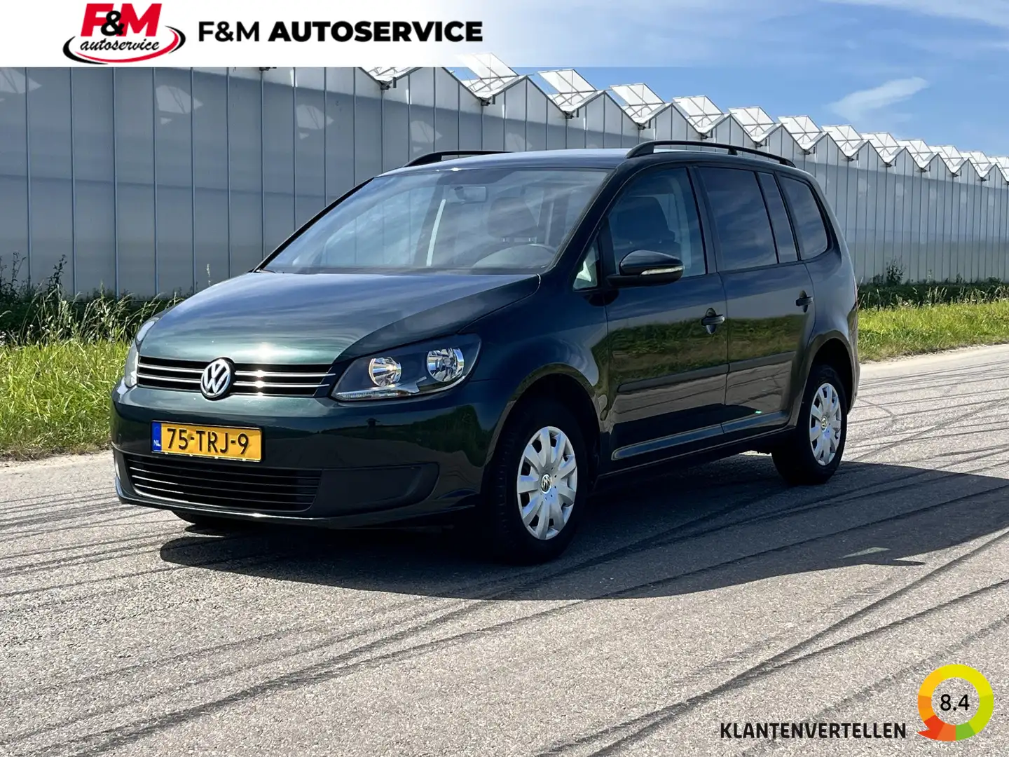 Volkswagen Touran 1.2 TSI Trendline BlueMotion Grün - 1
