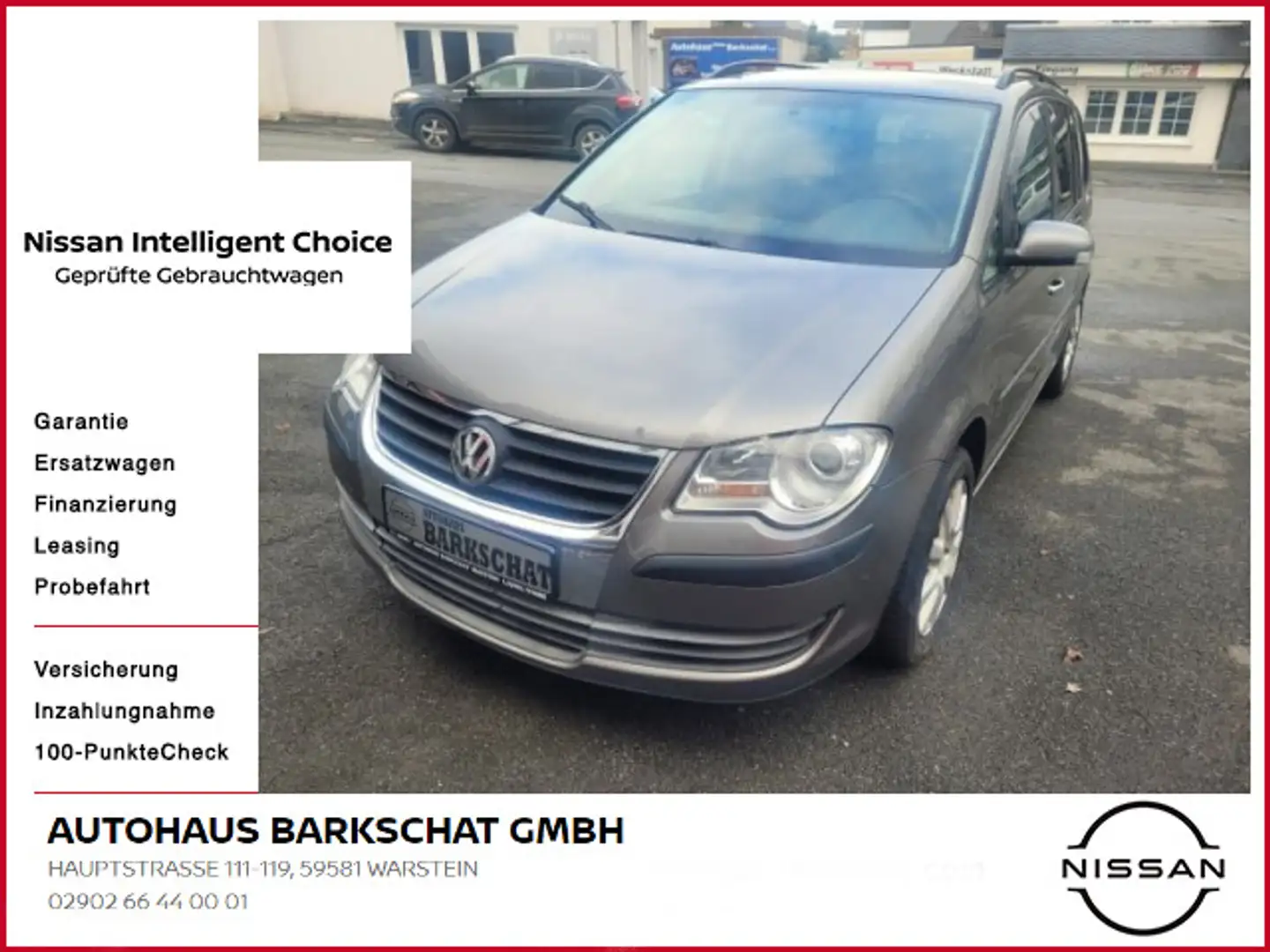 Volkswagen Touran Conceptline-7-SITZER-- Grau - 1