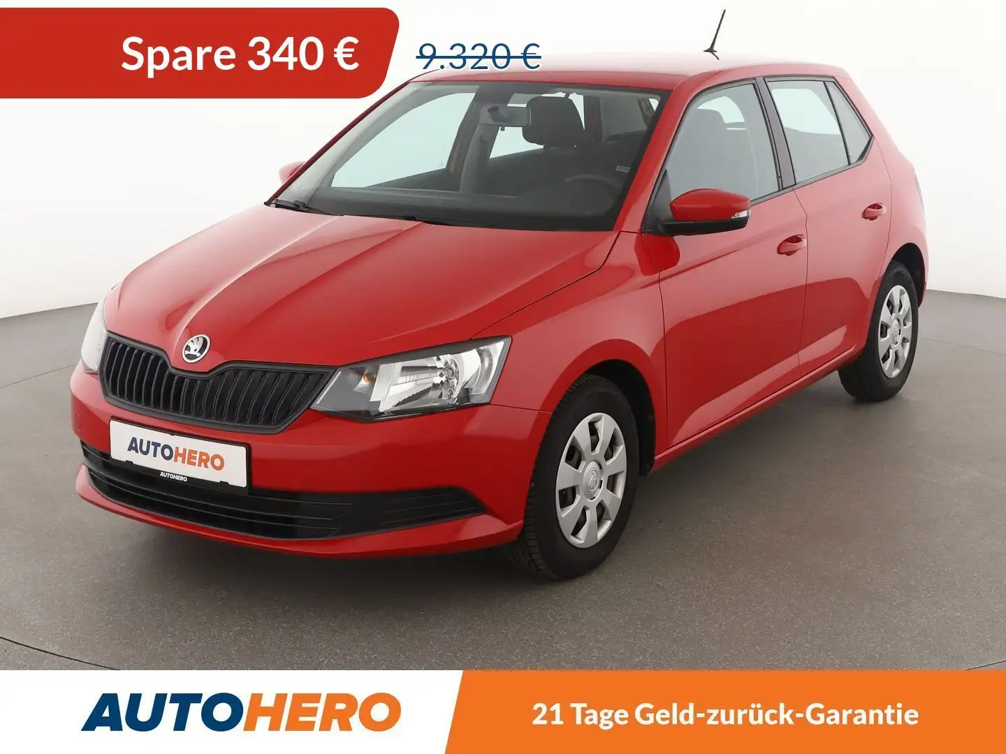 Skoda Fabia 1.0 MPI Active *AHK*KLIMA*GARANTIE* Rot - 1