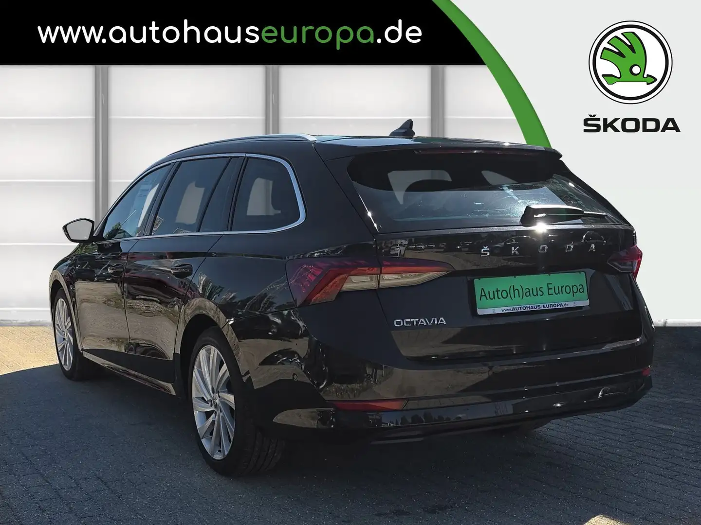 Skoda Octavia Combi 1.5 TSI ACT Style ACC Pano Leder Navi 4xSHZ Noir - 2
