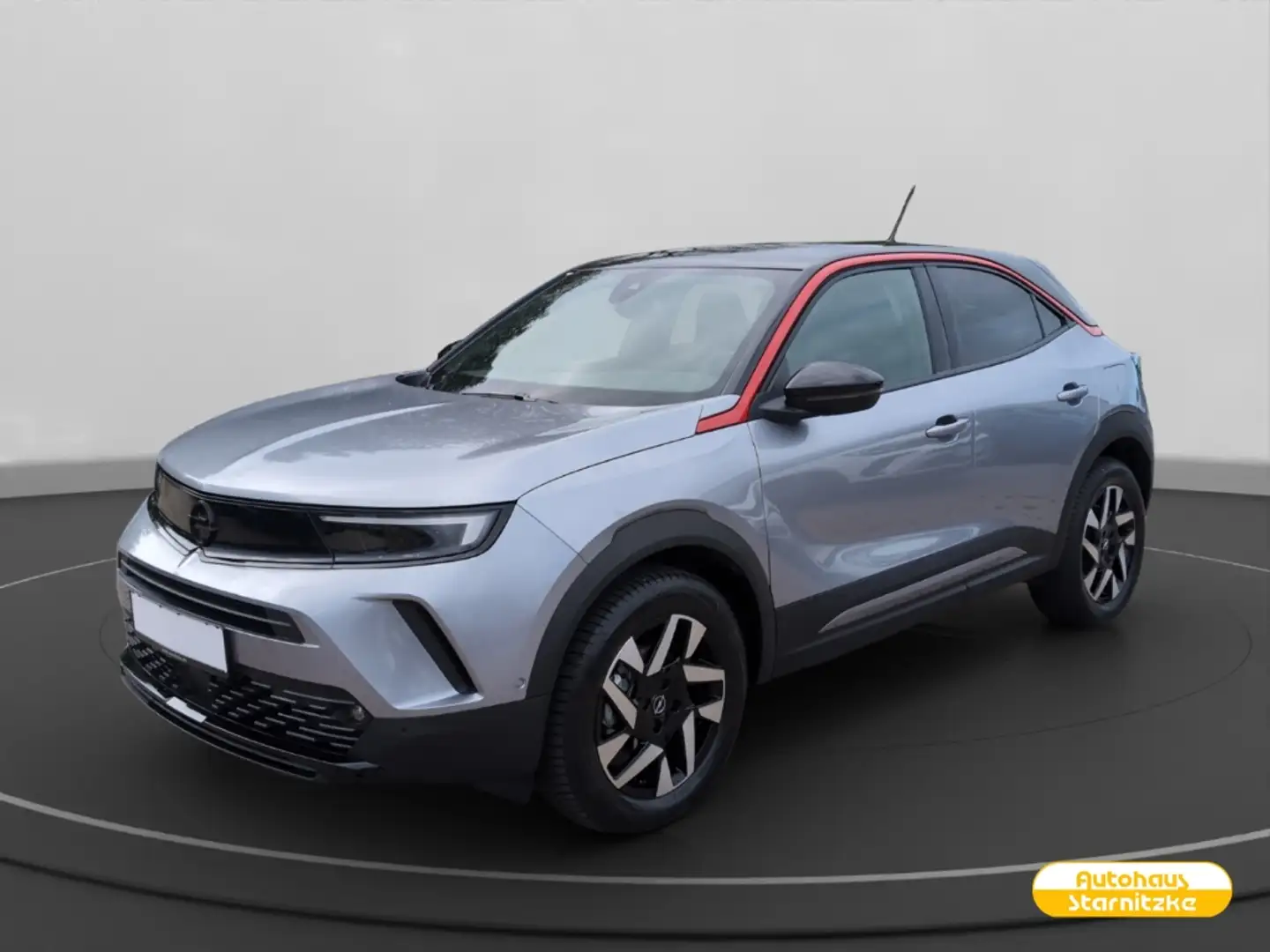 Opel Mokka GS 1.2 DI Turbo 96 kW AUTOMATIK +NAVI+LED+PDC+R-KA Grau - 1