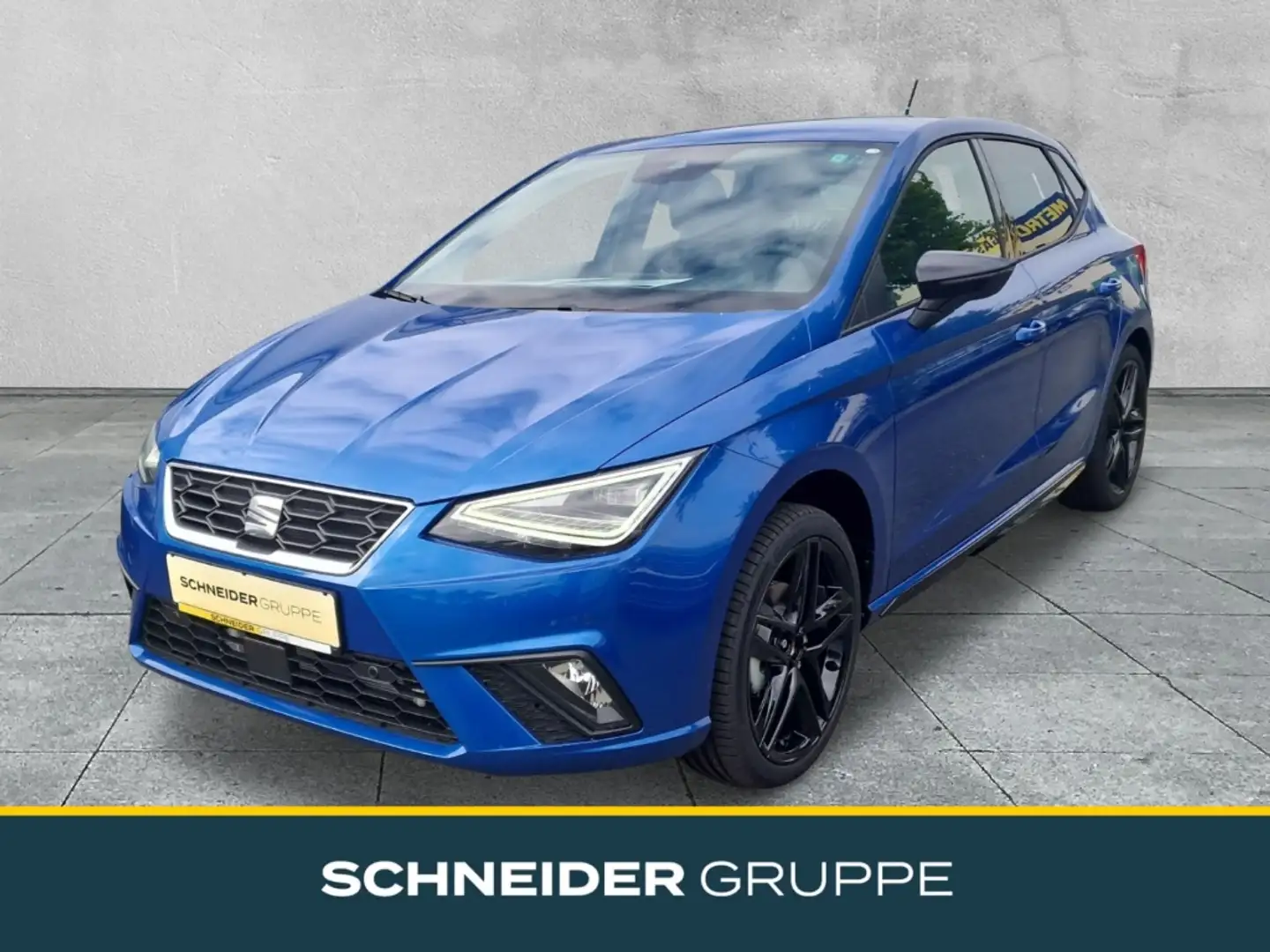 SEAT Ibiza FR BLACK EDITION 1.0 TSI  6-Gang Blauw - 1