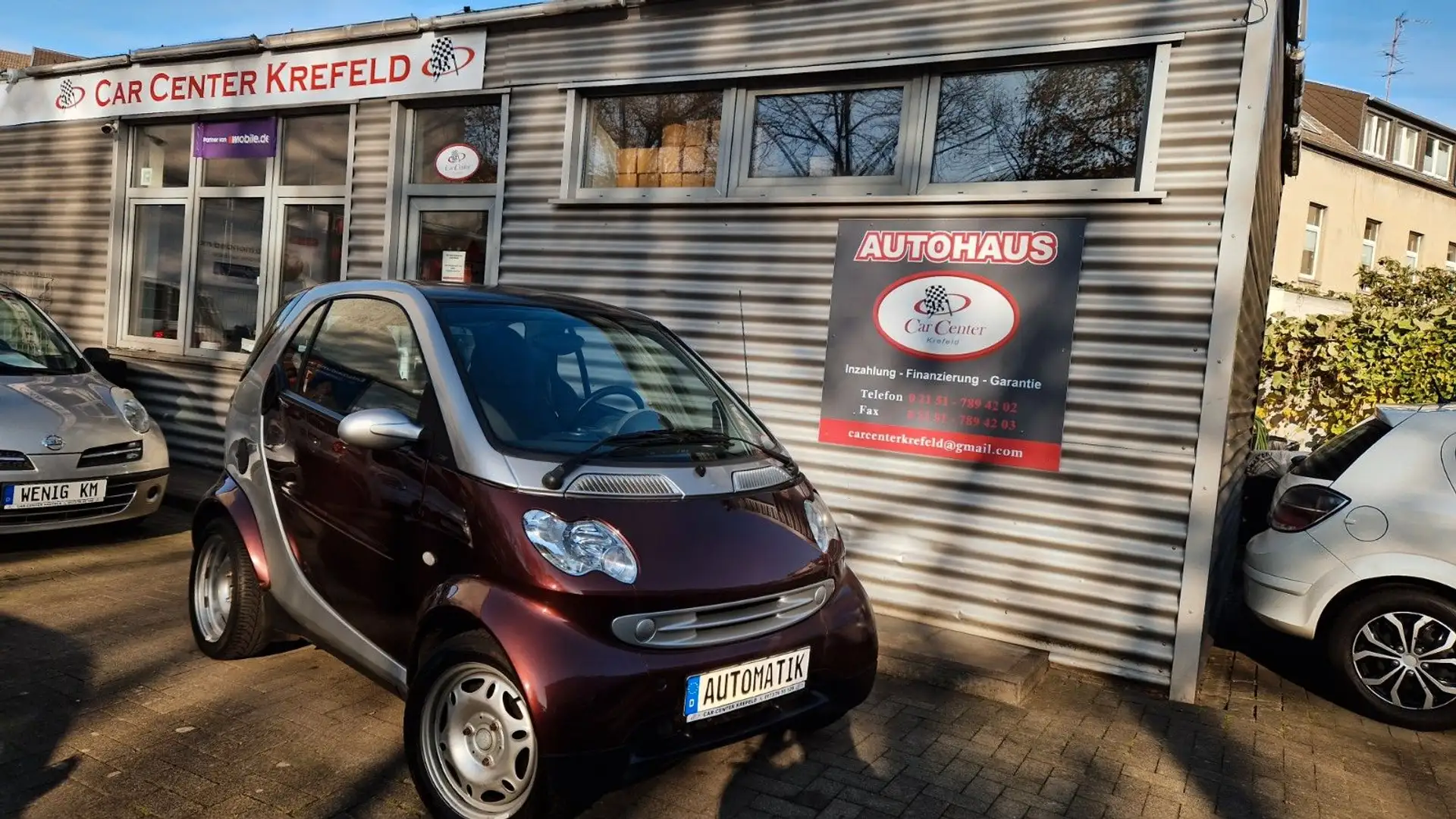 smart forTwo 0.8 CDI Coupe Passion Silber - 1