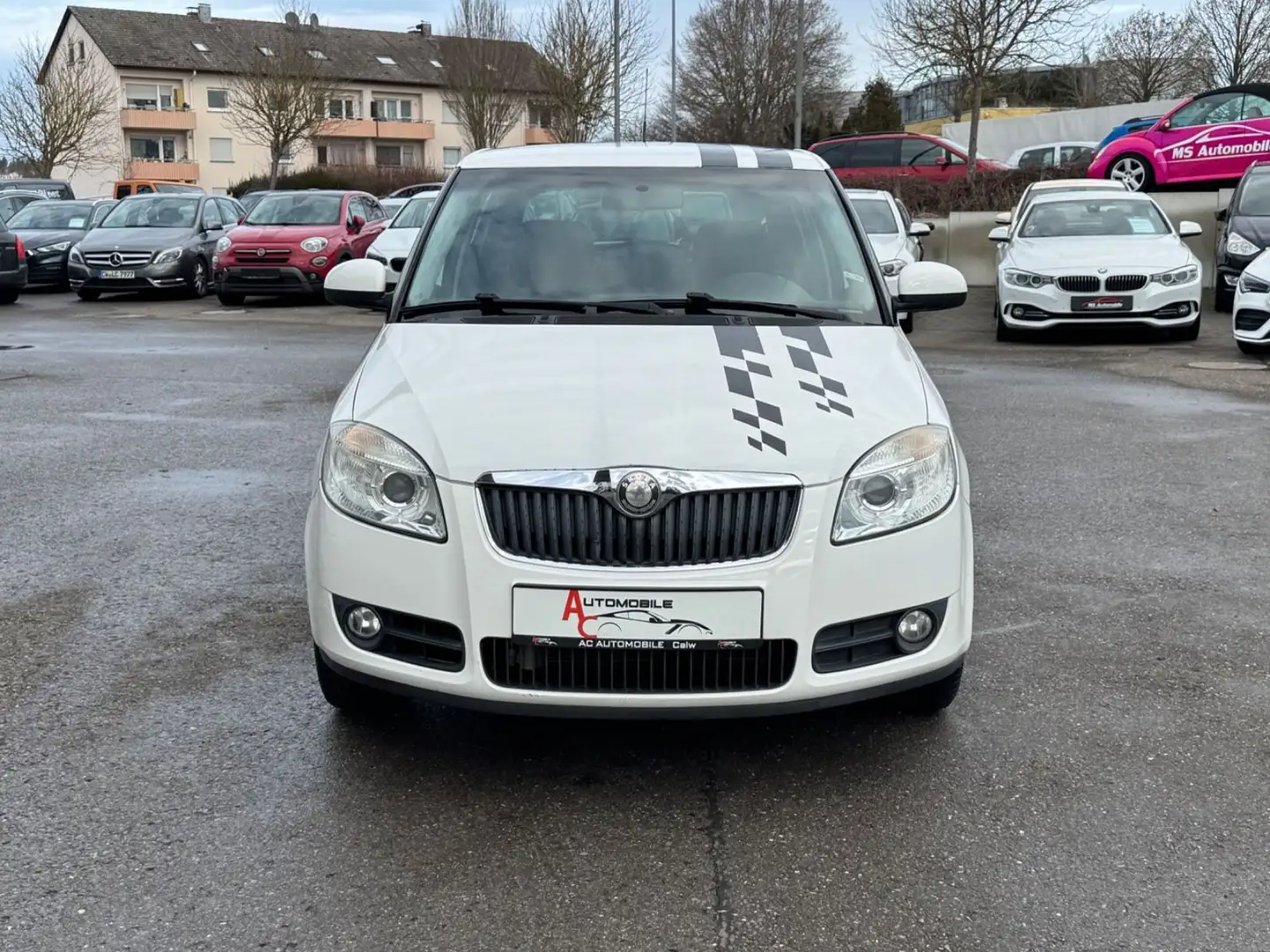 Skoda Fabia 1.4 Elegance_Tüv_Klima_Tempomat_Sitzhz Weiß - 2