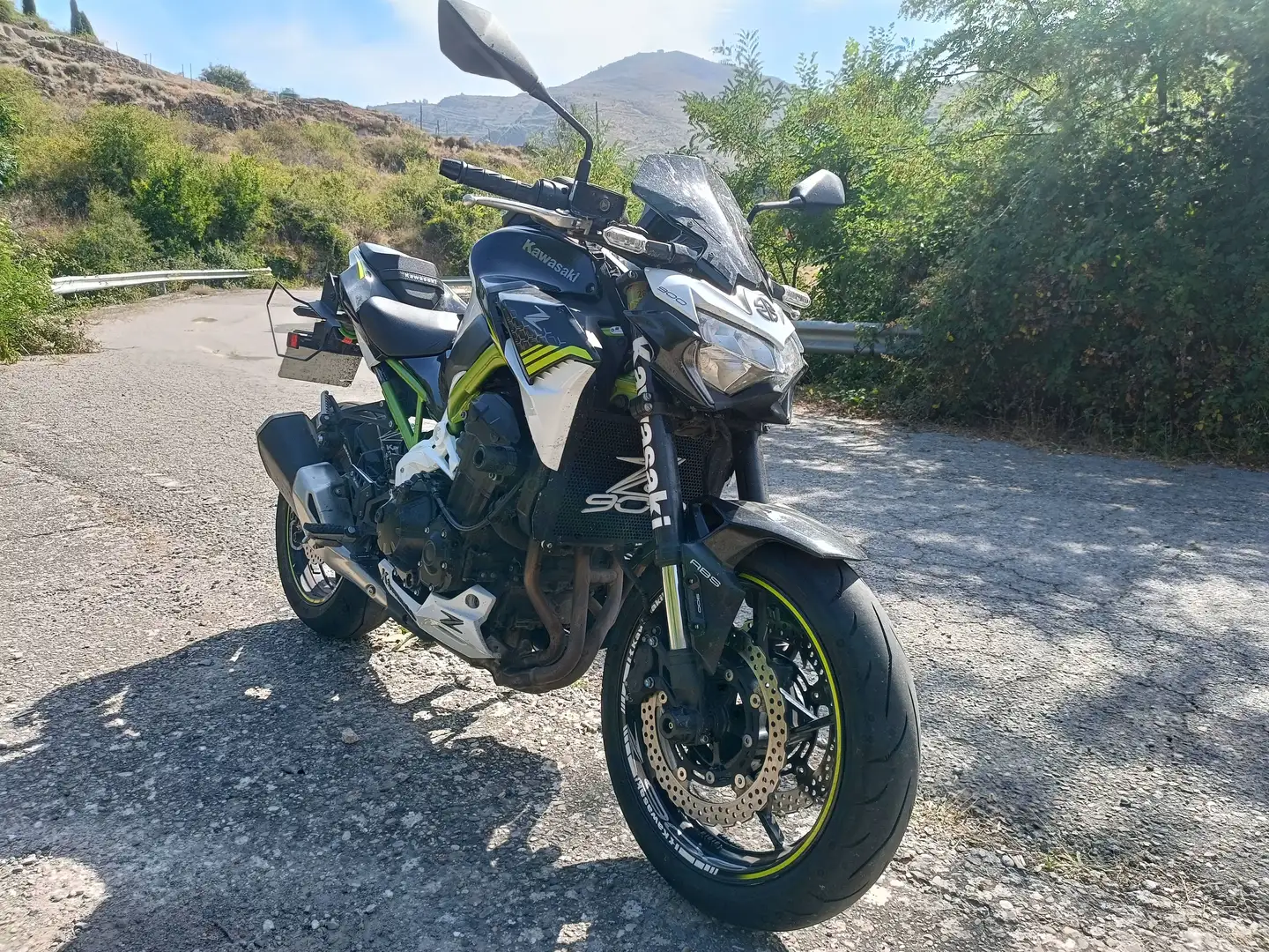 Kawasaki Z 900 A2 Blanco - 2
